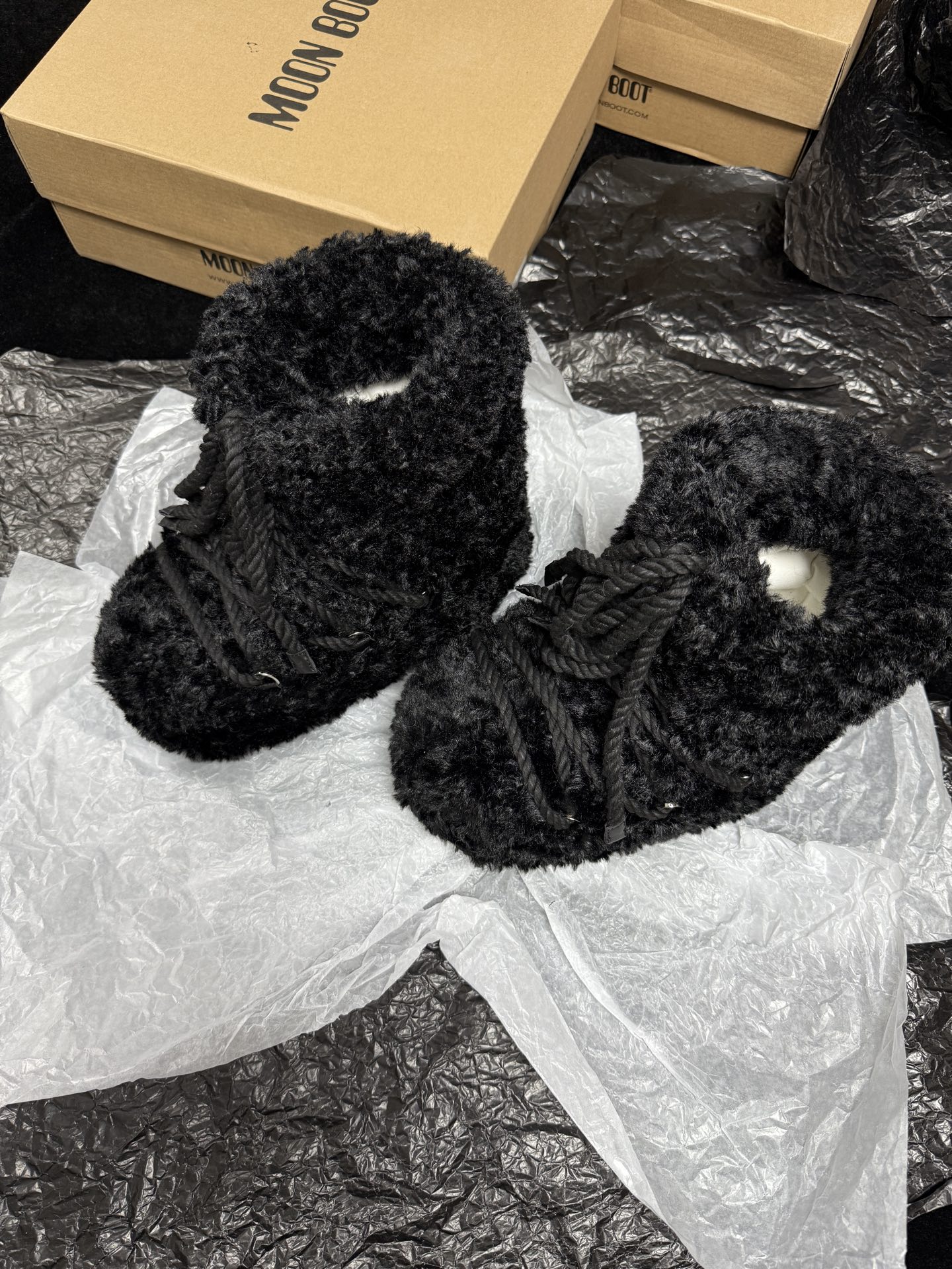 Moon Boot Plush Snow Boots