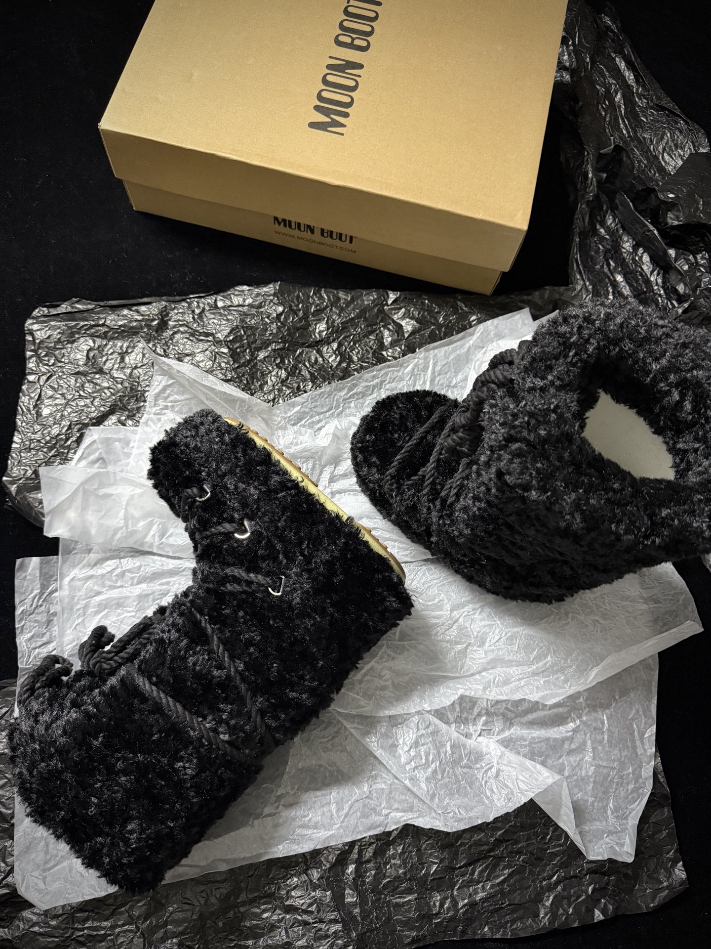 Moon Boot Plush Snow Boots