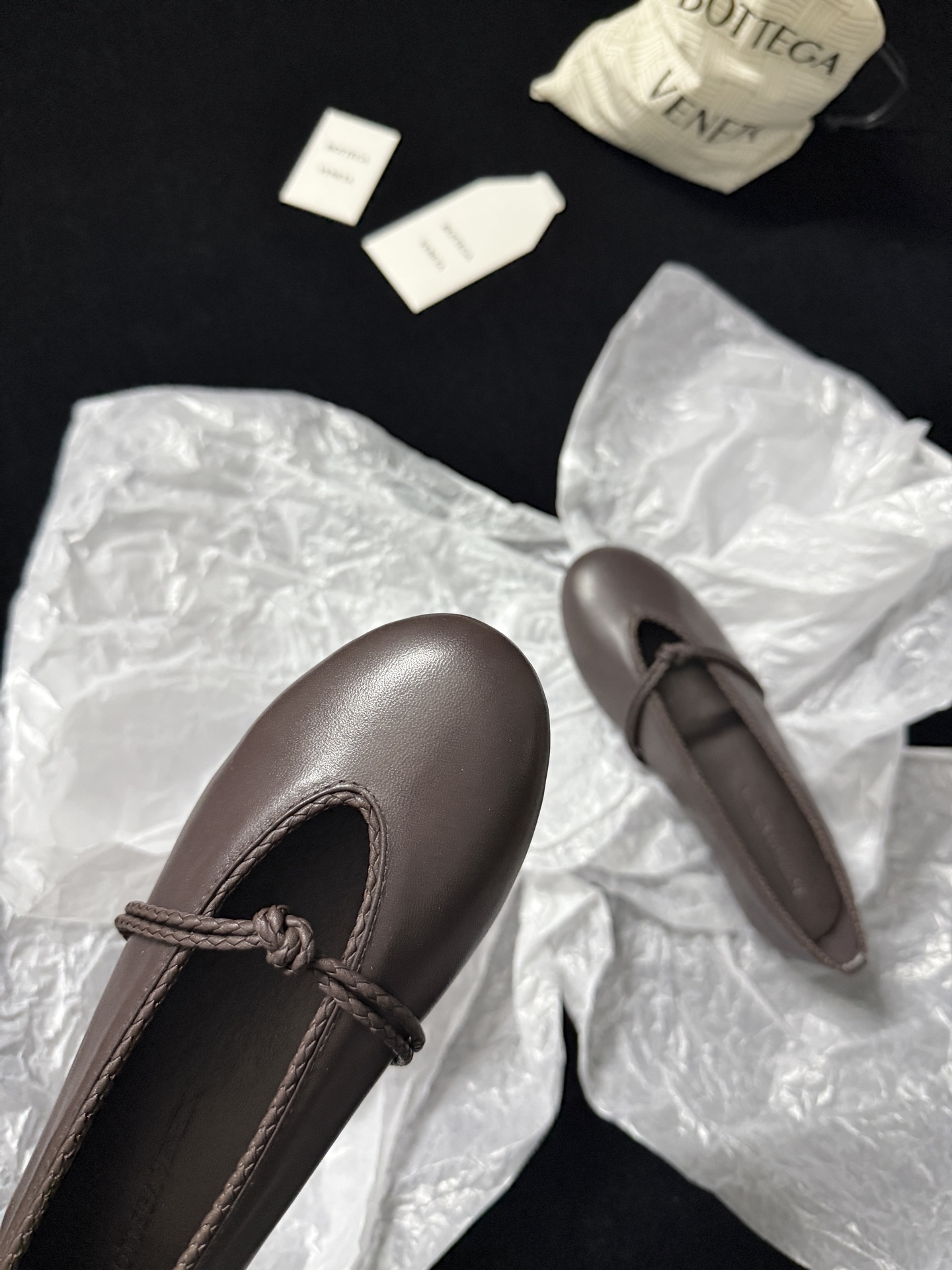 Bottega Veneta ballet flats