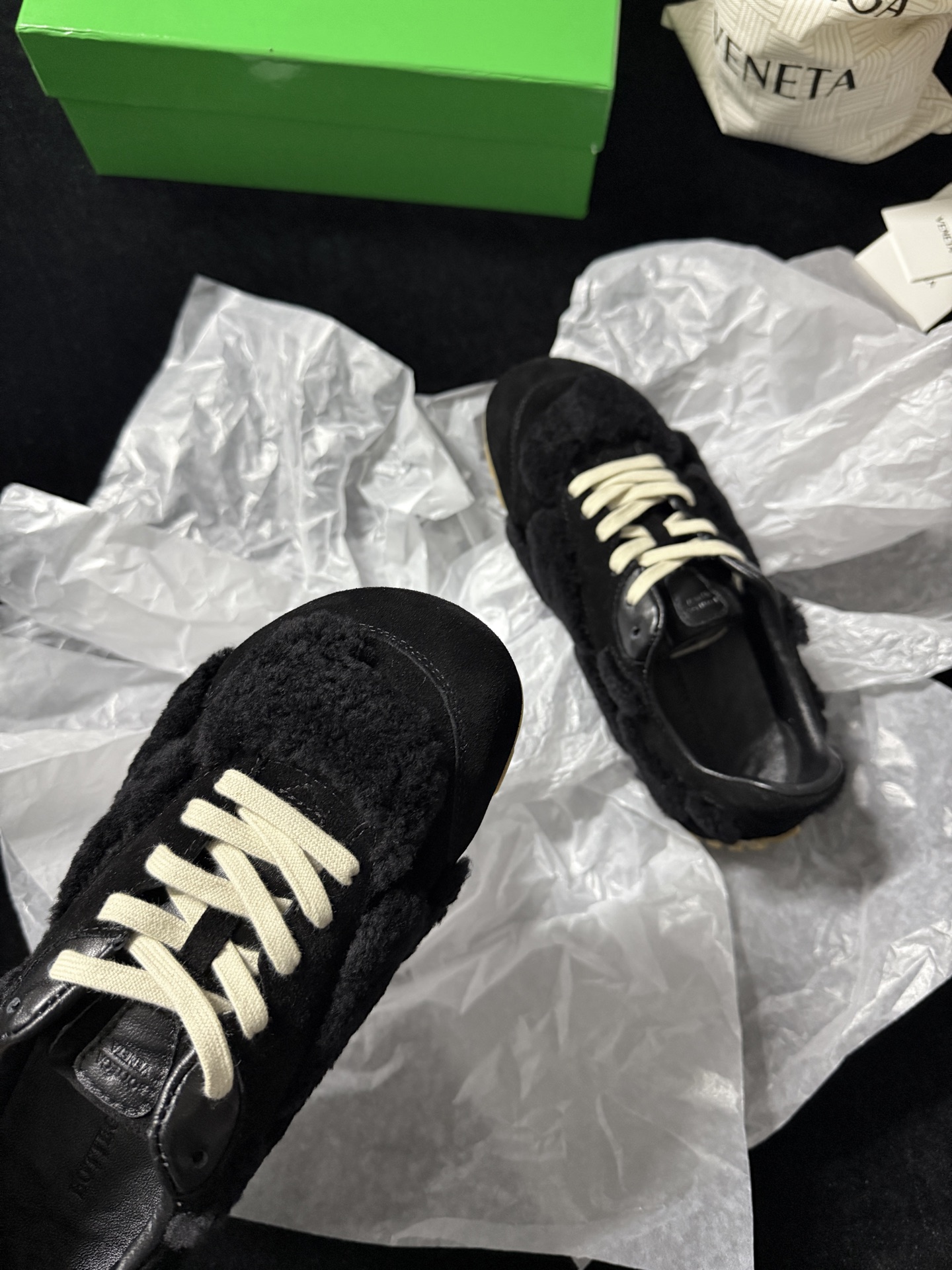 Bottega Veneta Plush Dad Sneakers