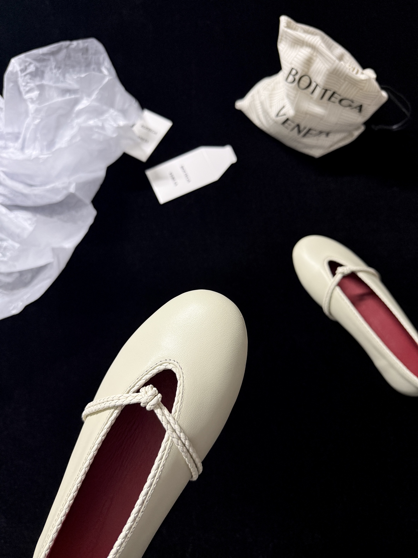 Bottega Veneta ballet flats