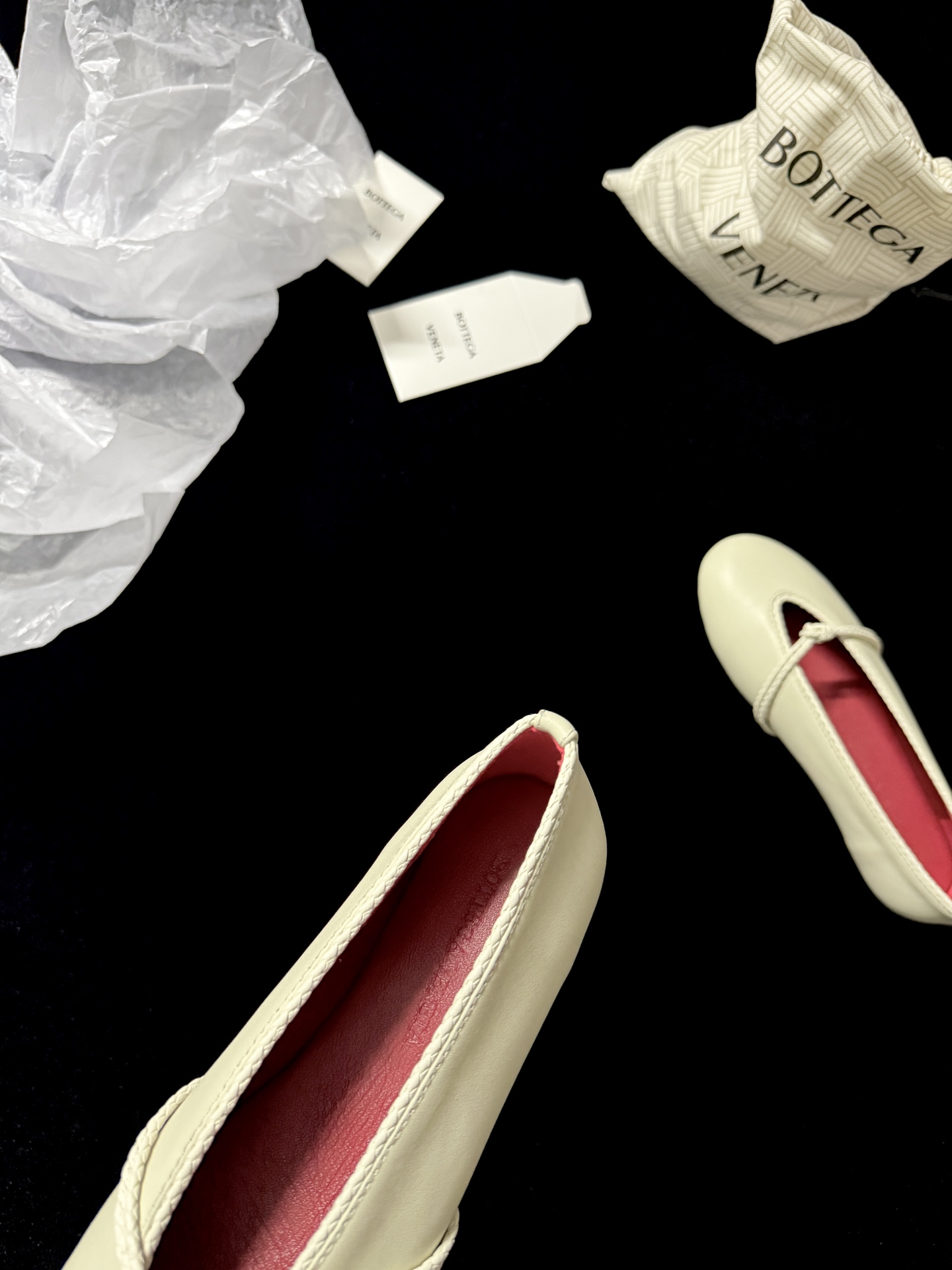 Bottega Veneta ballet flats