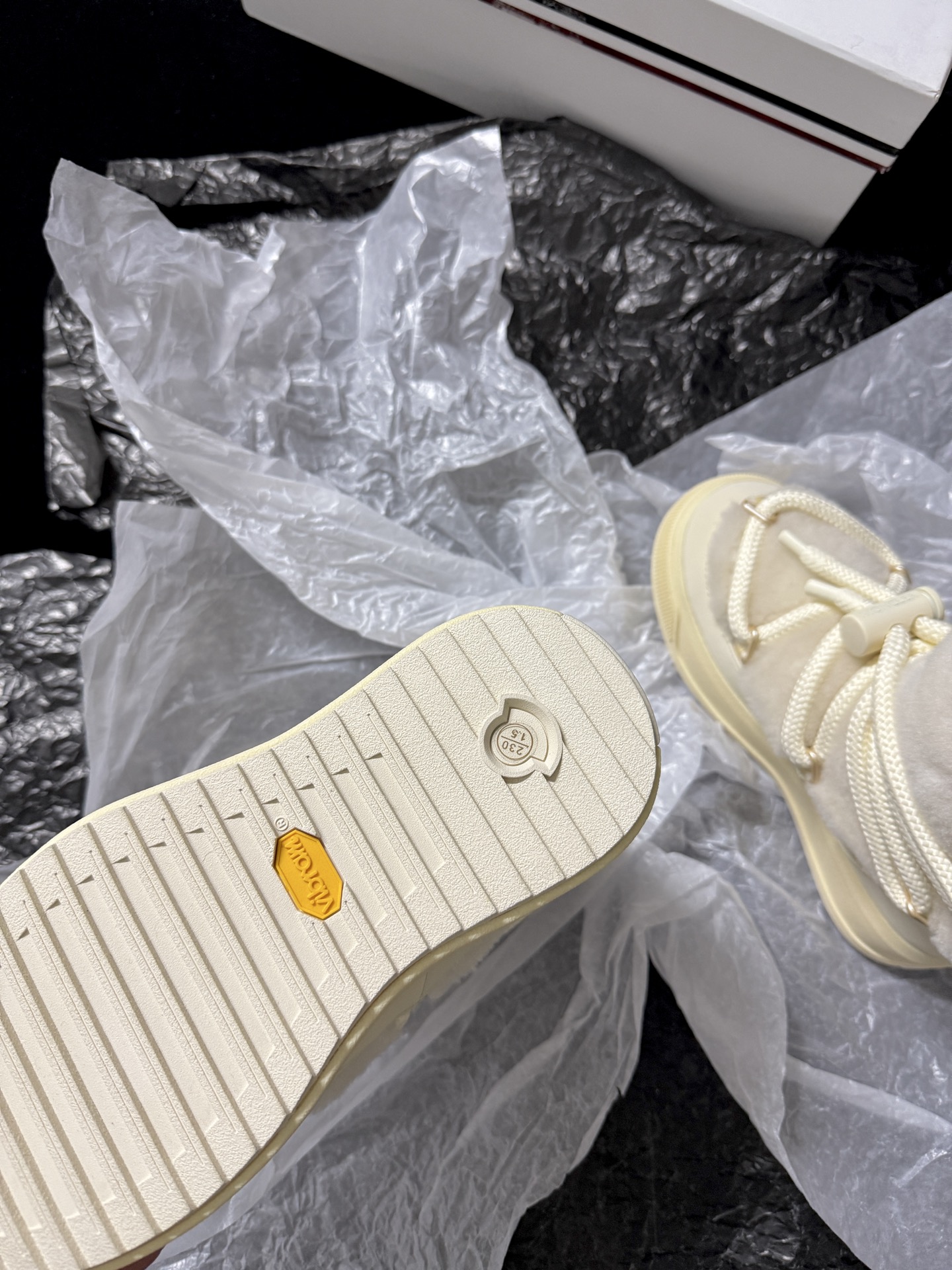 Moncler Fur-Trimmed Boots