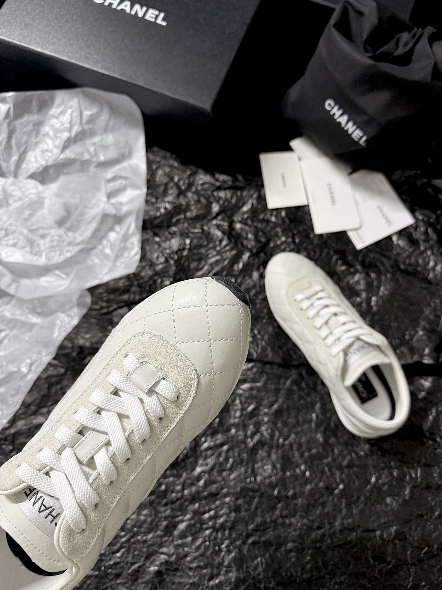 Chanel Quilted Pattern Shoes