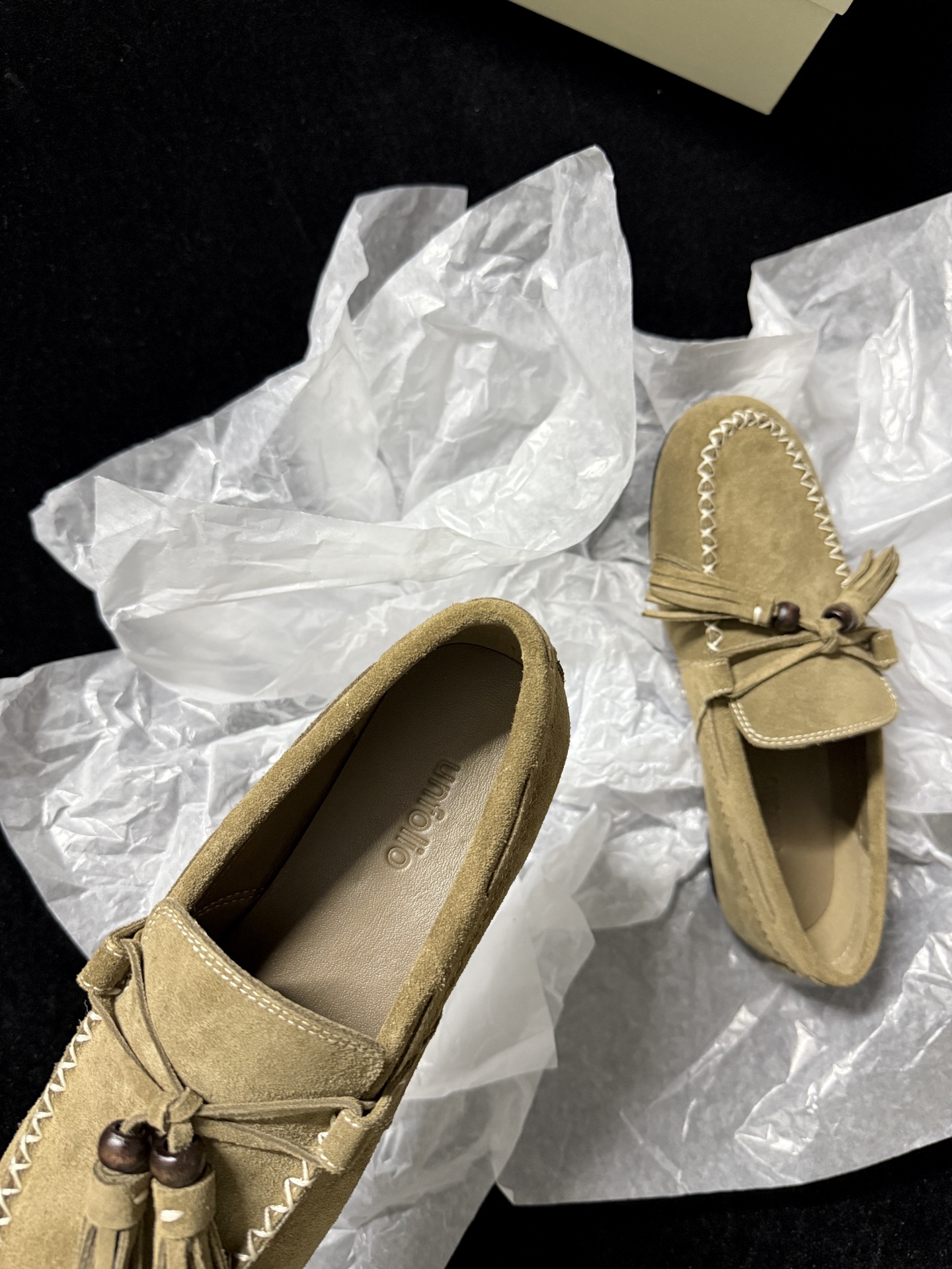 UNFOLIO Tassel Loafers