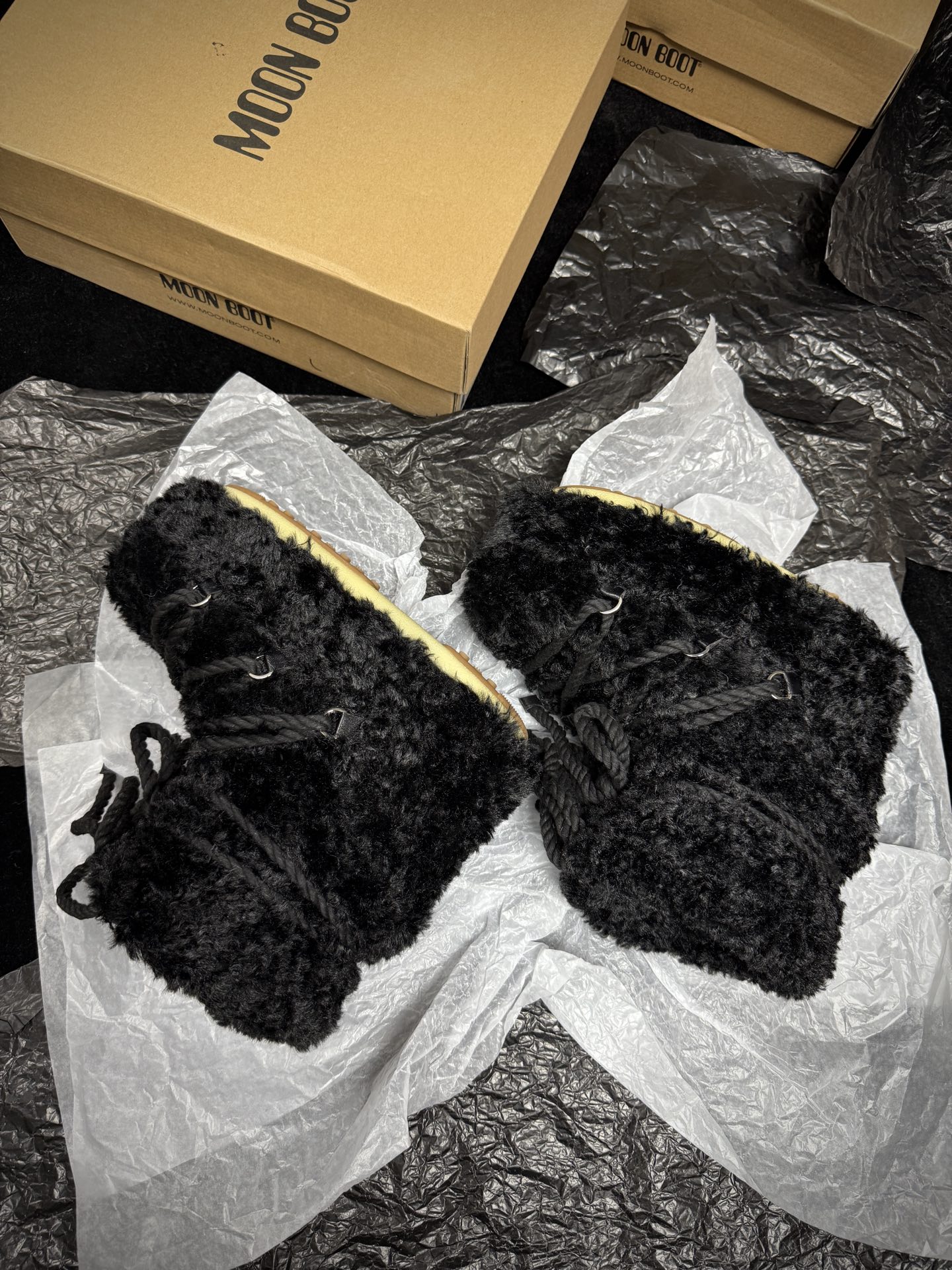 Moon Boot Plush Snow Boots