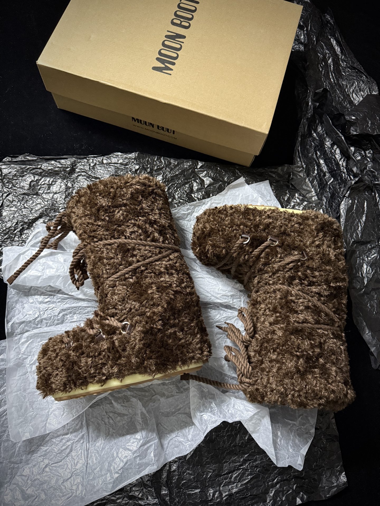 Moon Boot Plush Snow Boots