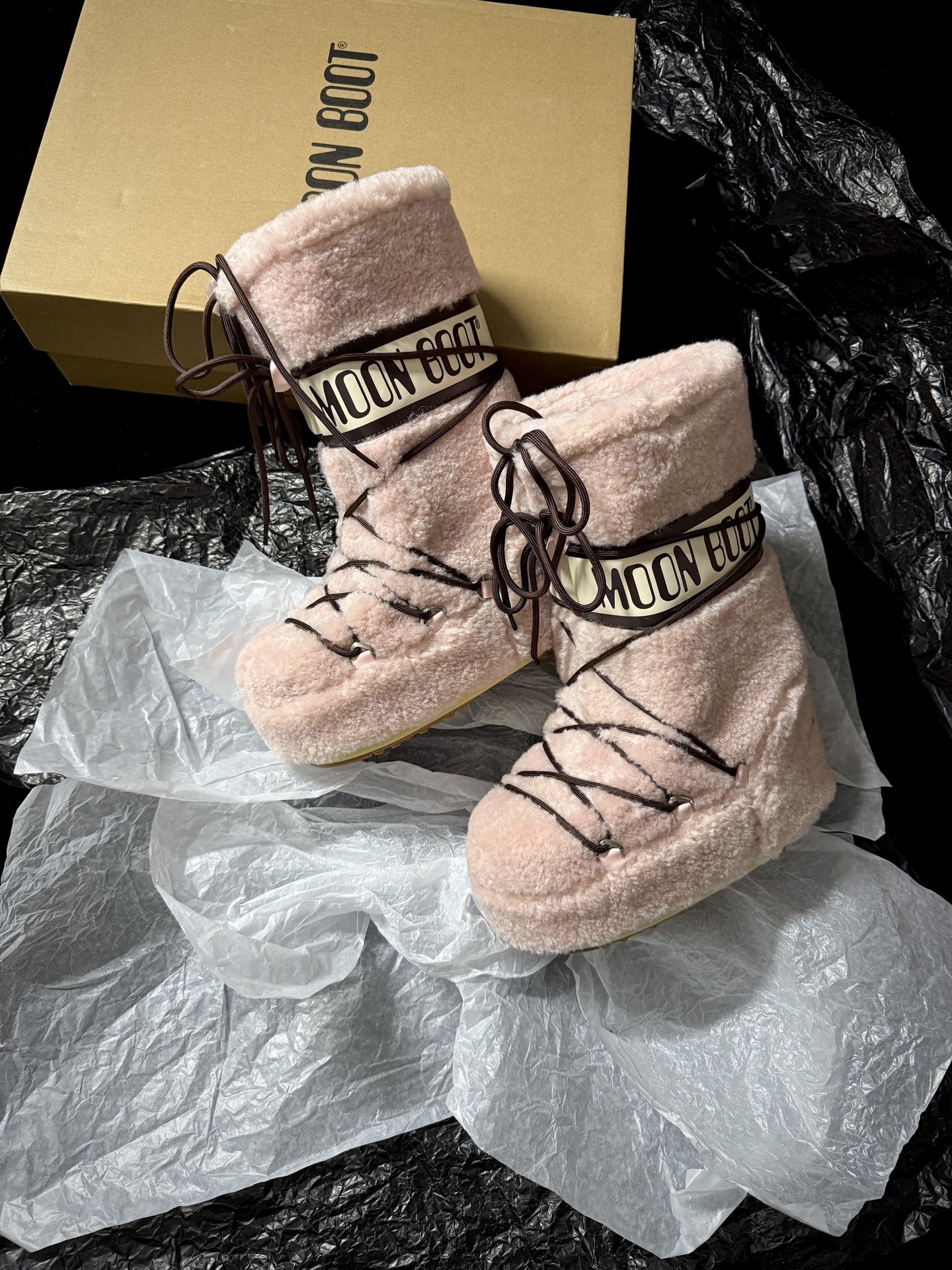 Moon Boot Plush Snow Boots