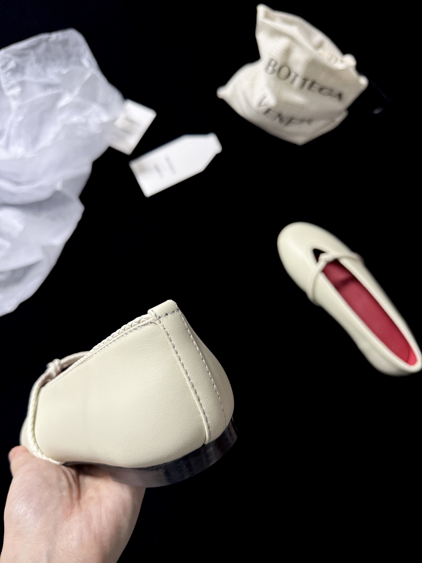 Bottega Veneta ballet flats