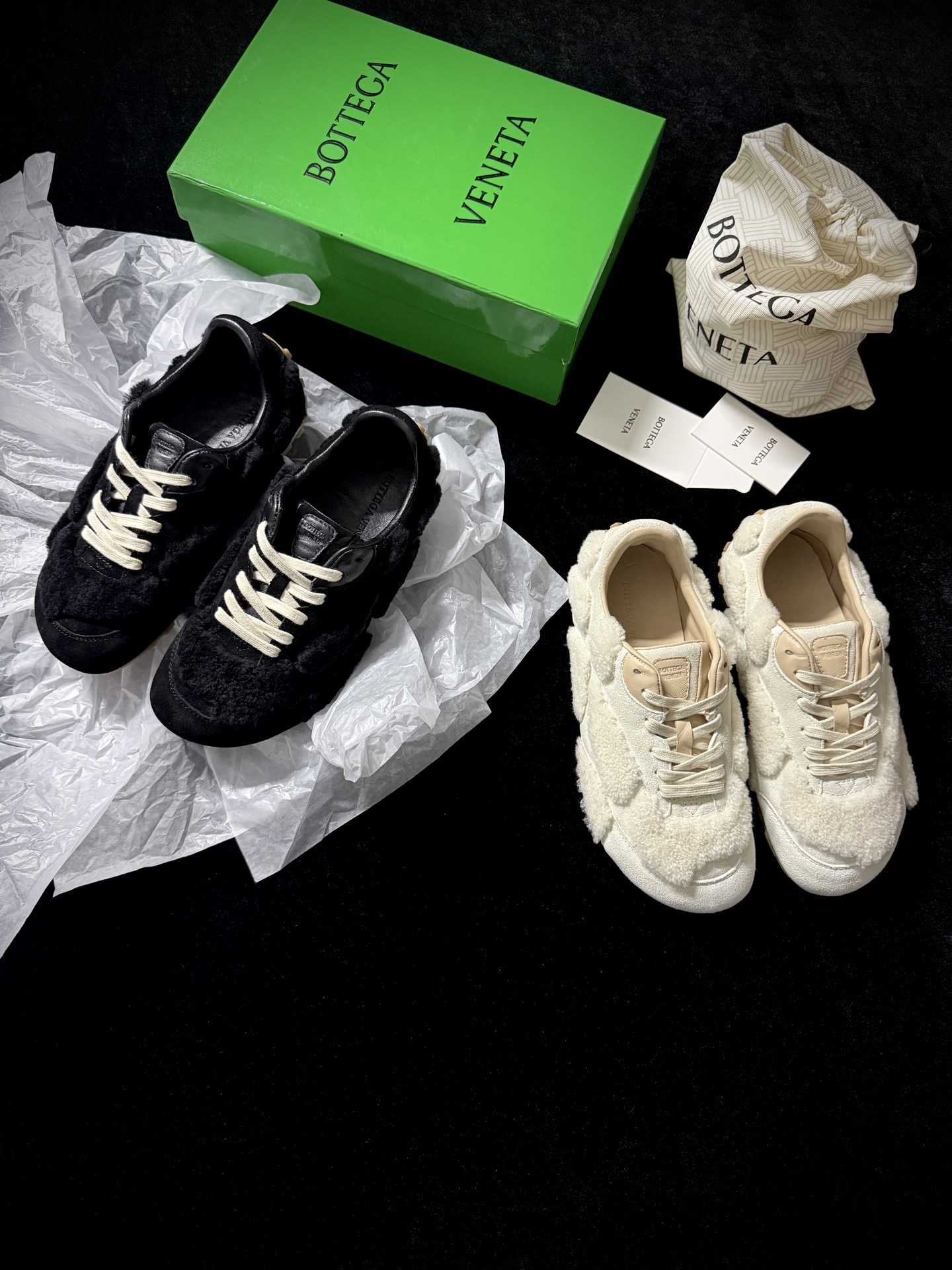 Bottega Veneta Plush Dad Sneakers