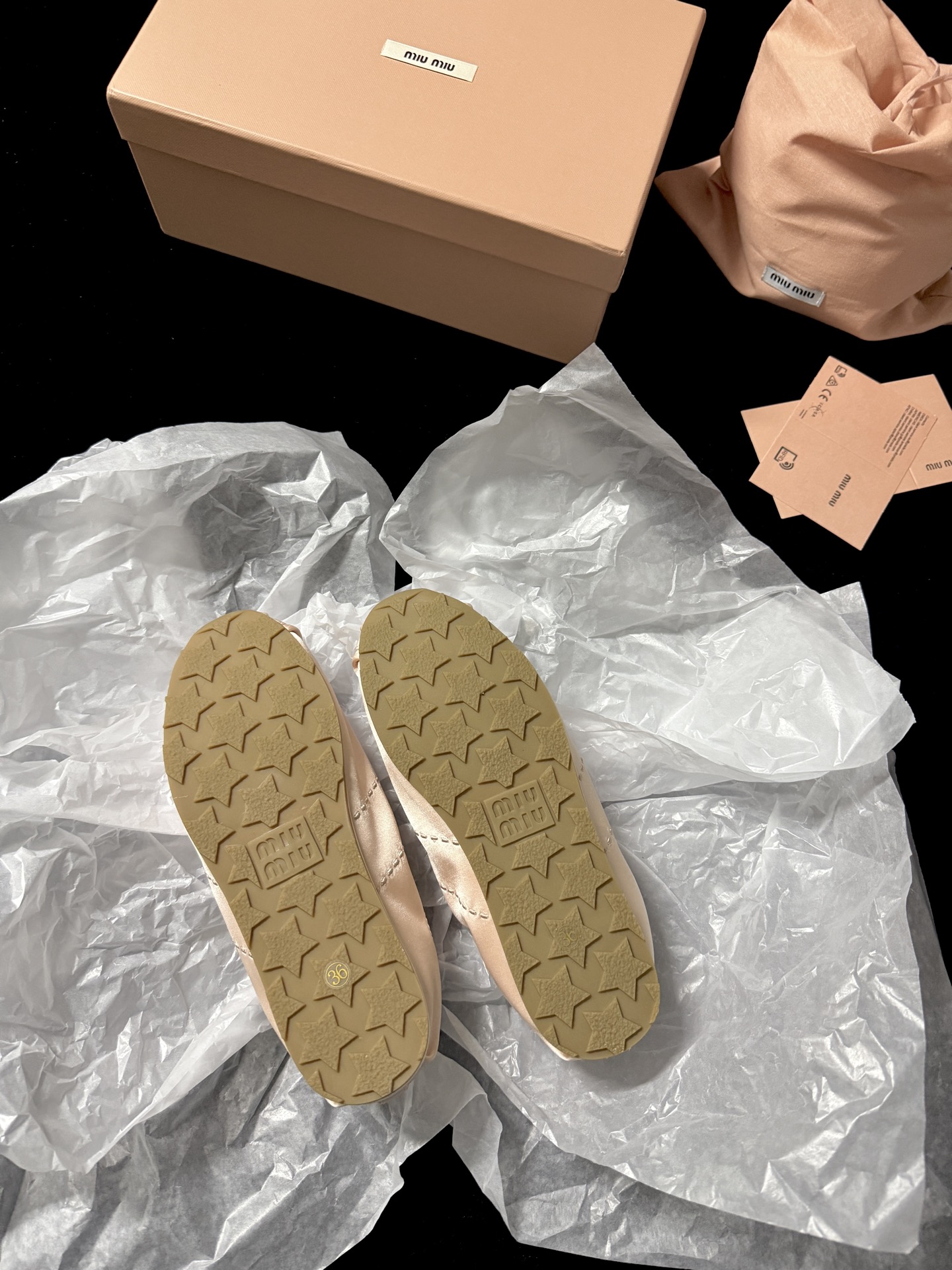 Miu Miu satin sneakers