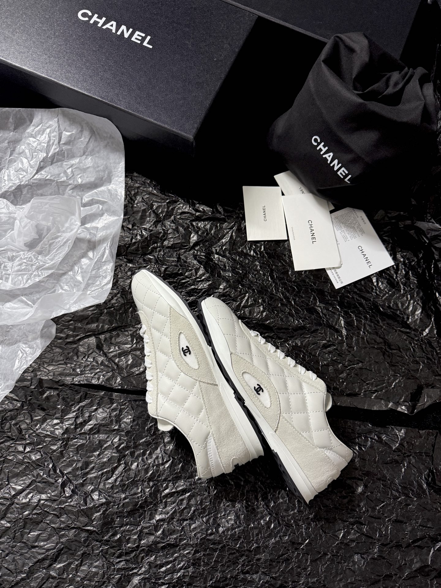 Chanel Quilted Pattern Shoes