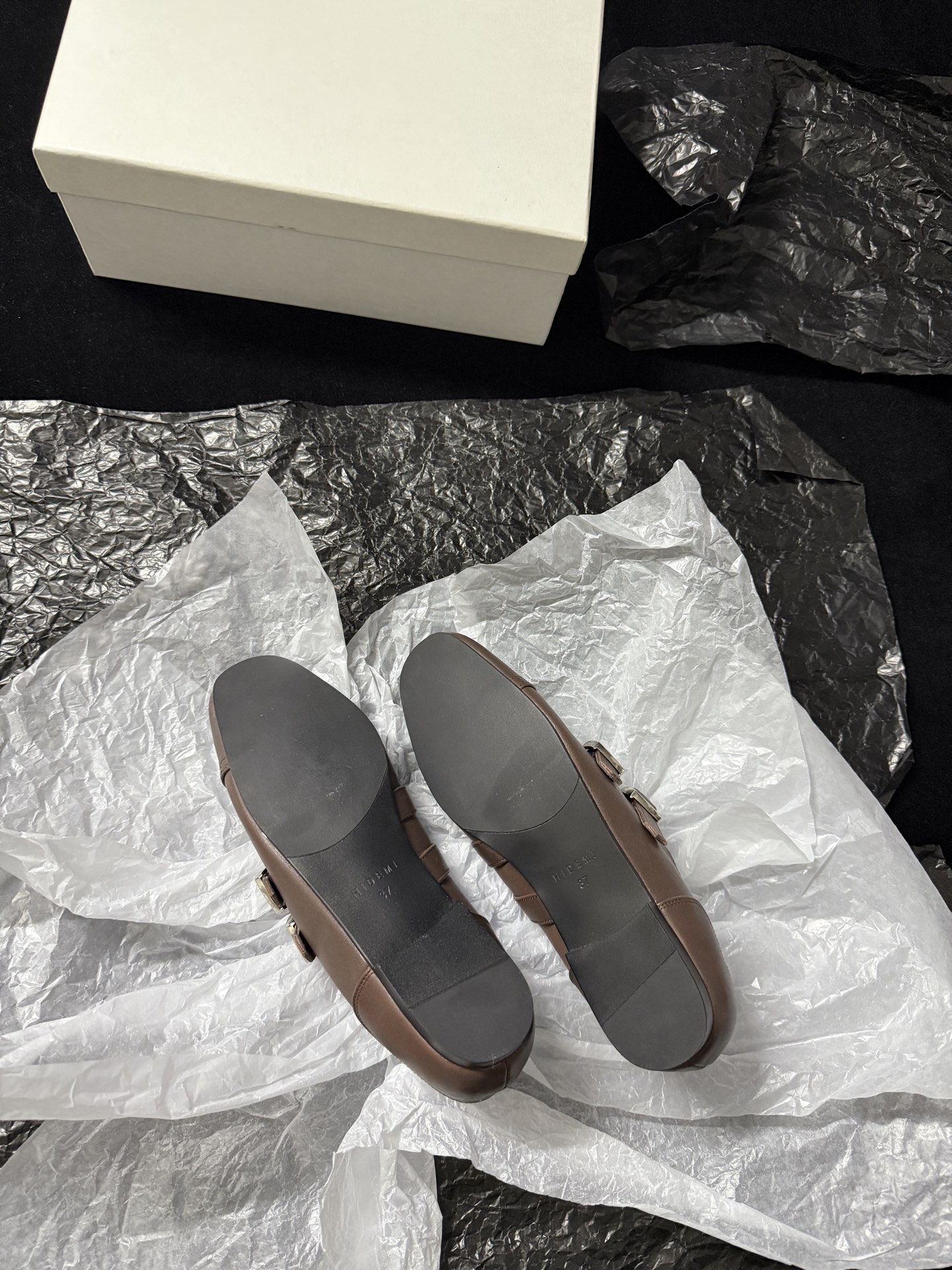 HIDEM 25AW New Arrival: Tassel Double-Buckle Loafer