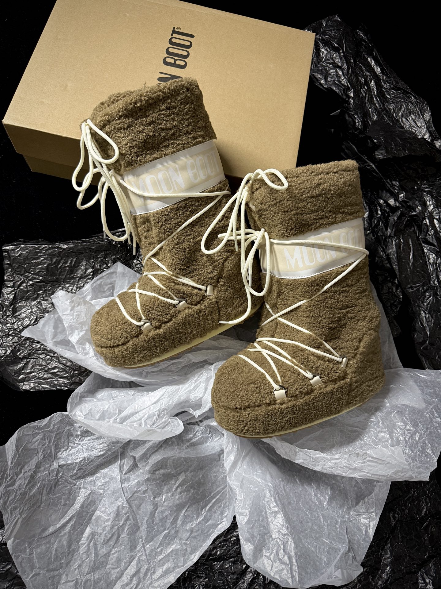 Moon Boot Plush Snow Boots