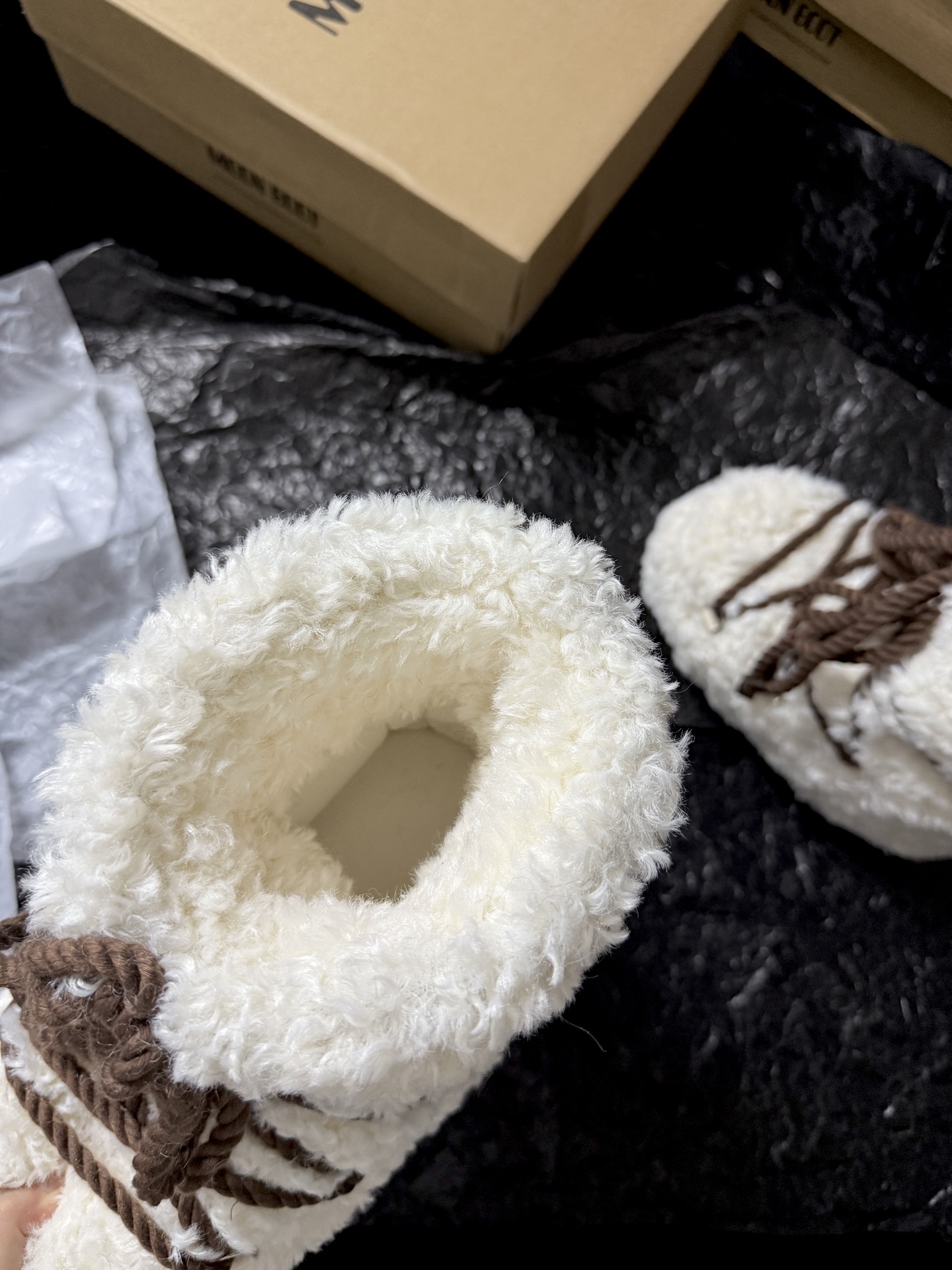 Moon Boot Plush Snow Boots