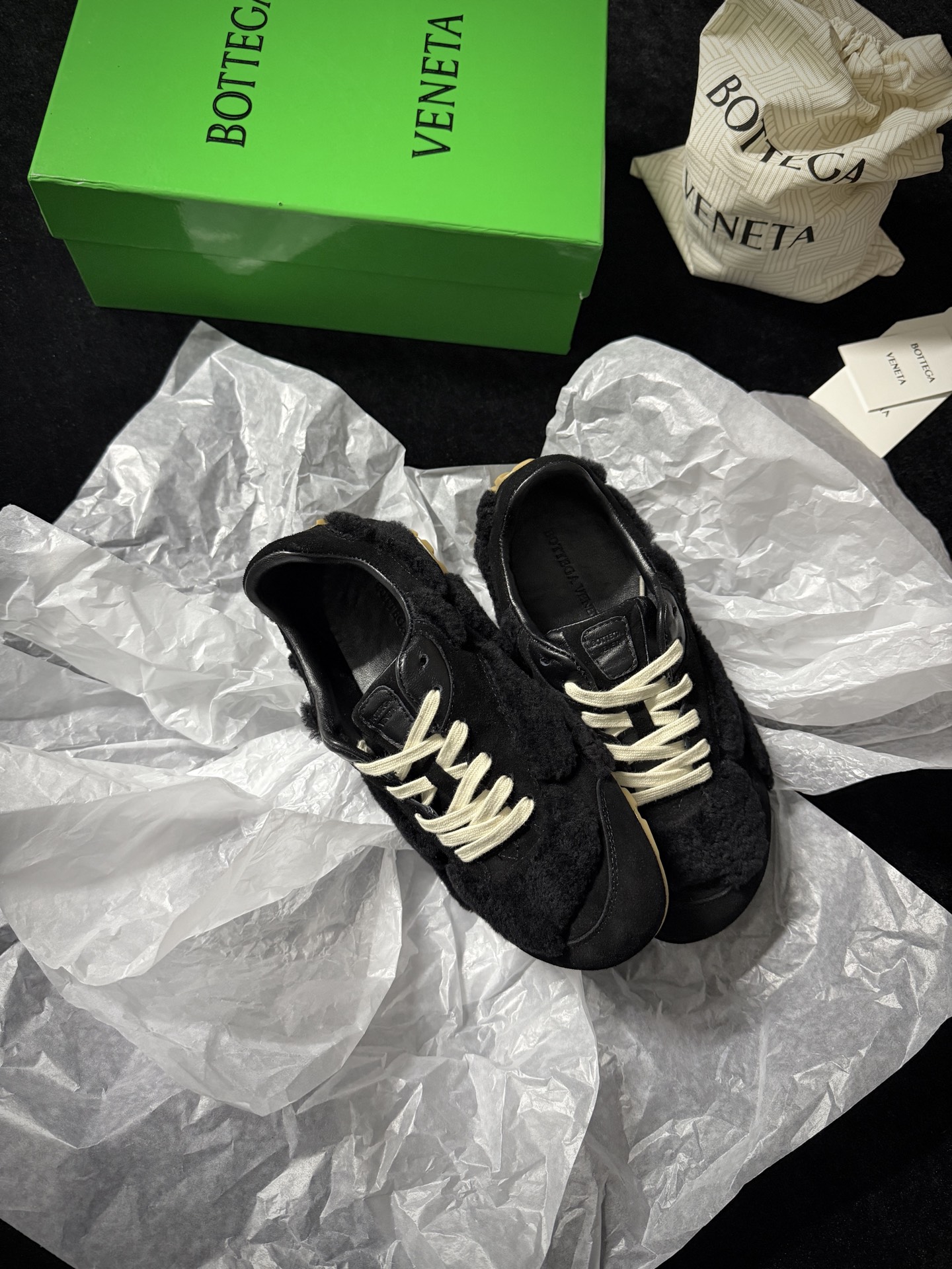 Bottega Veneta Plush Dad Sneakers