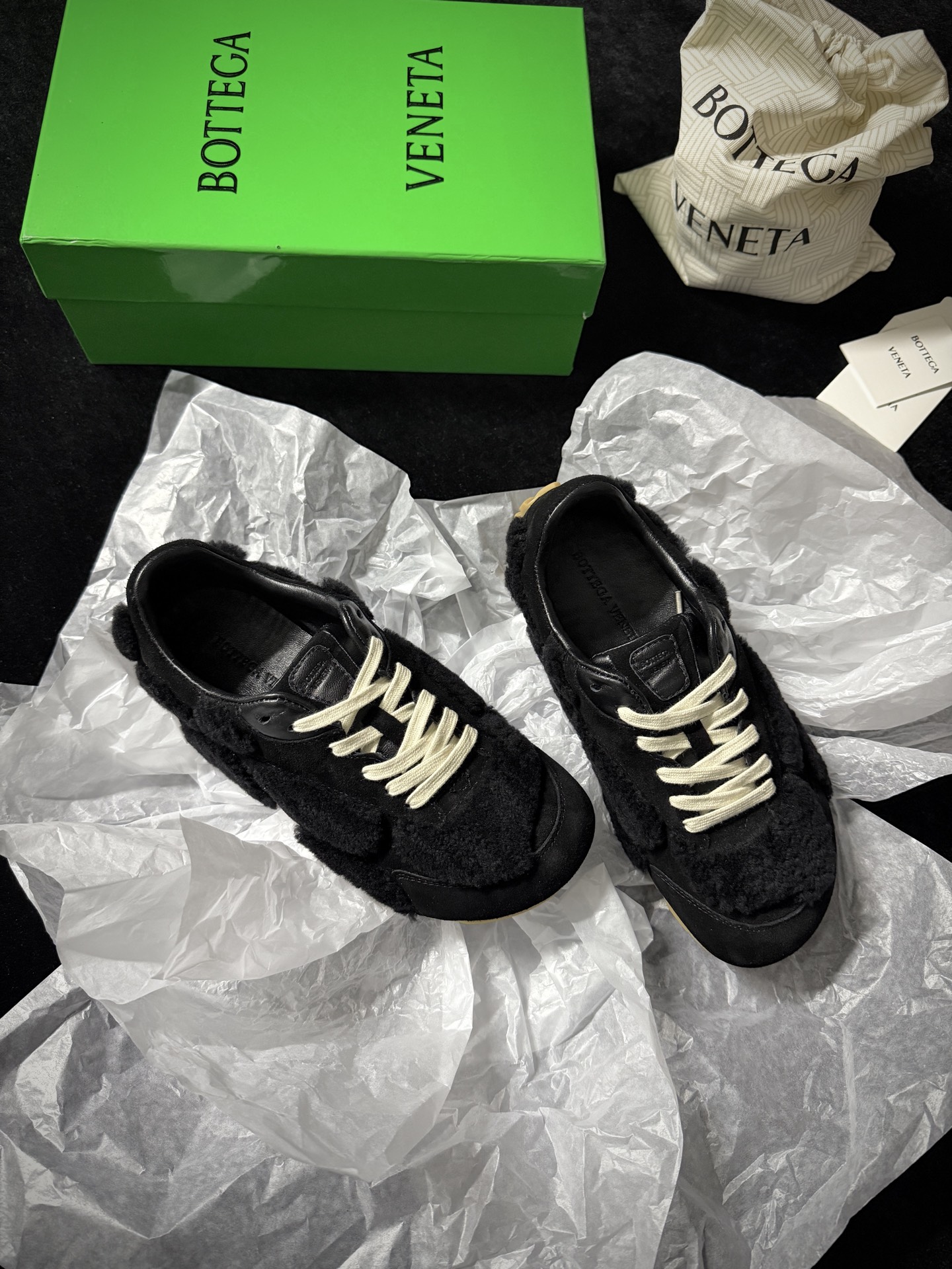 Bottega Veneta Plush Dad Sneakers