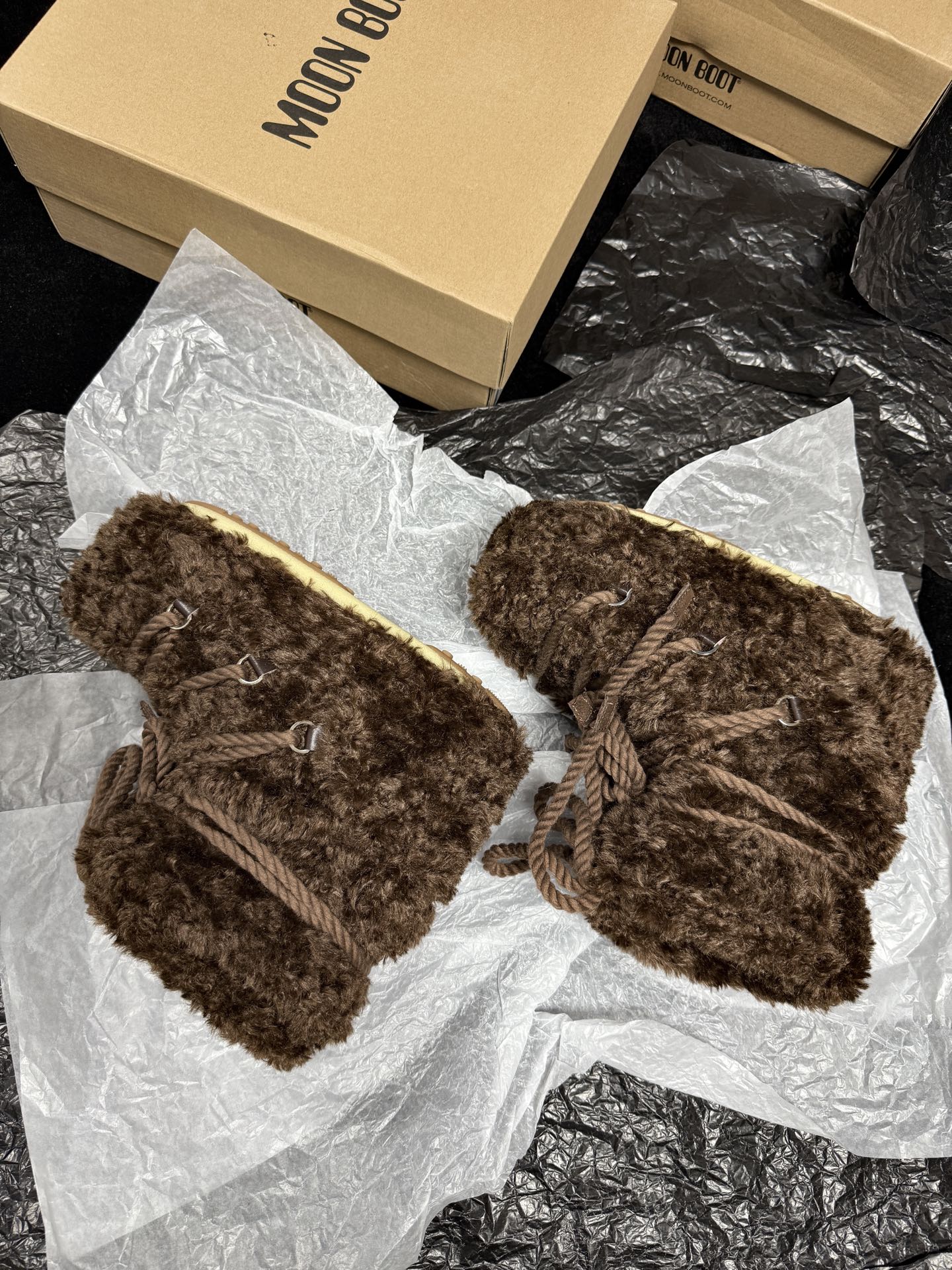 Moon Boot Plush Snow Boots