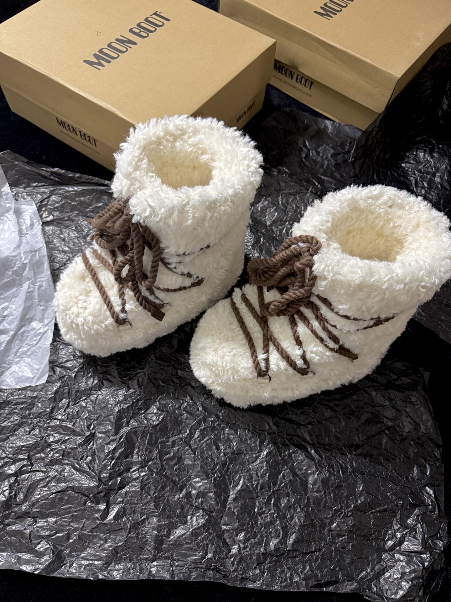 Moon Boot Plush Snow Boots