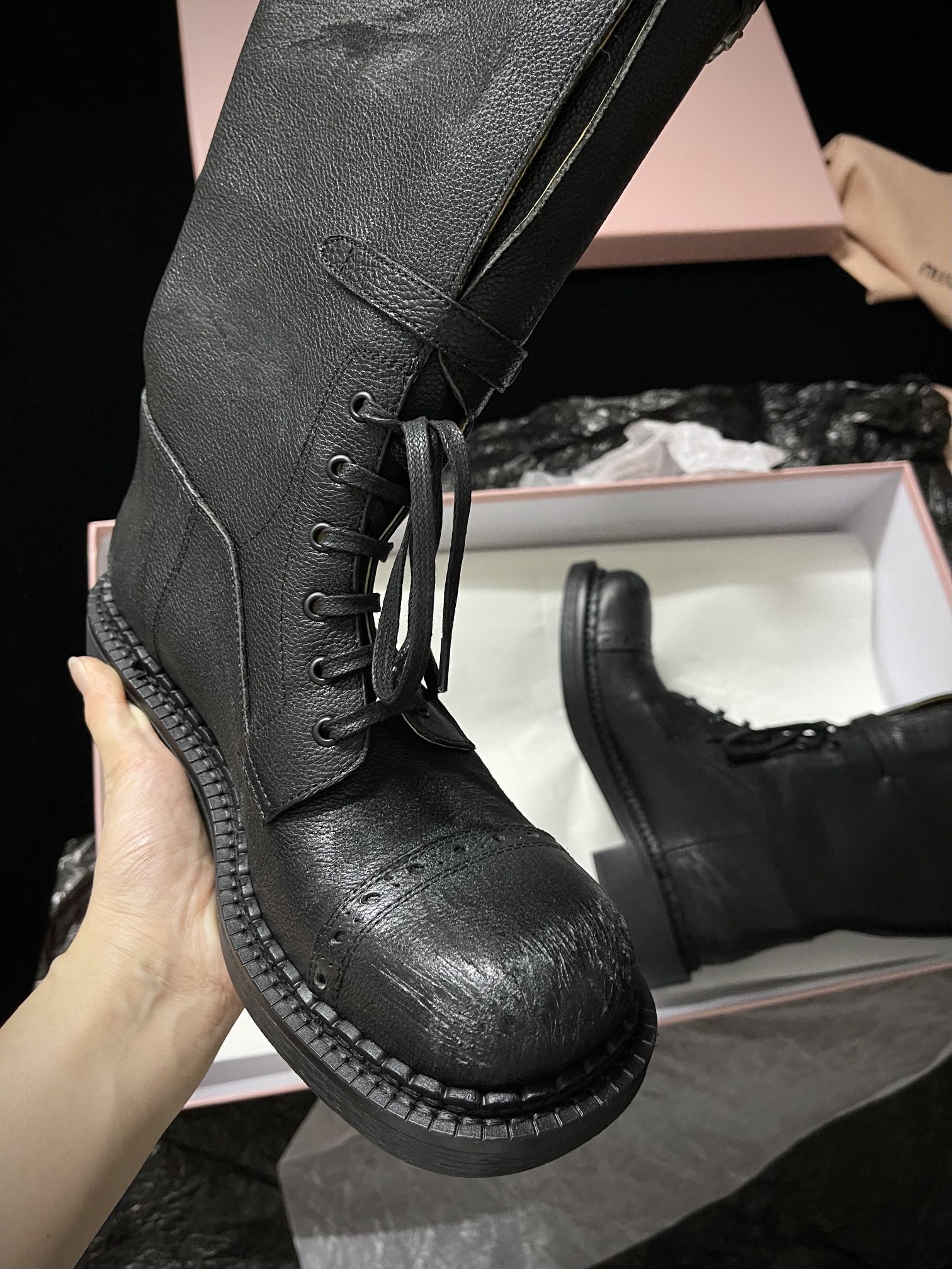 Miu Miu Western Boots