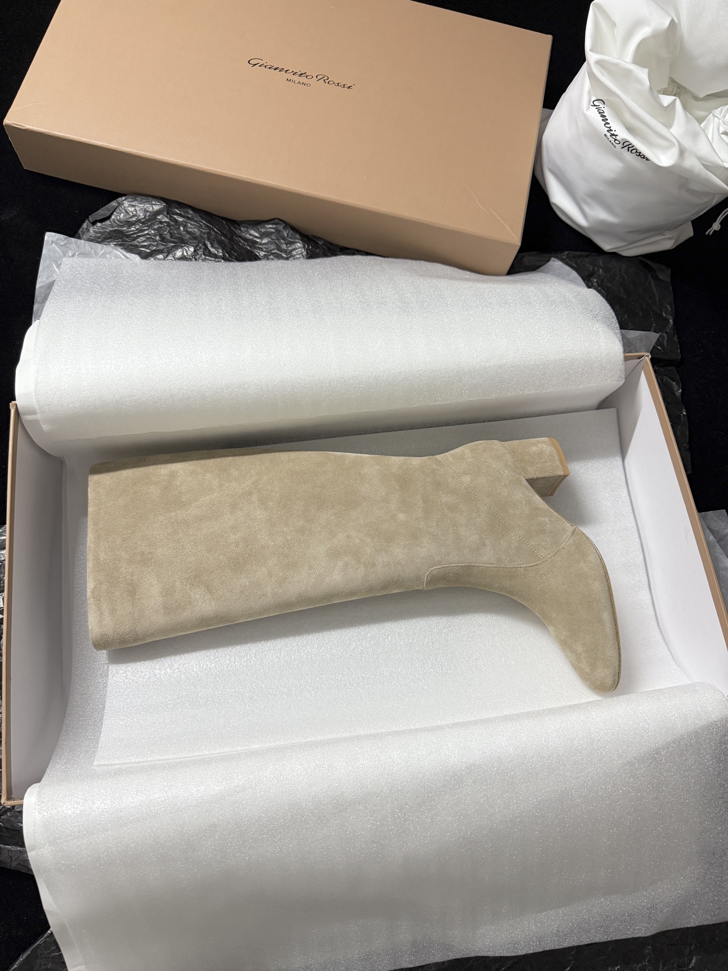 Gianvito Rossi Suede Ankle Boots