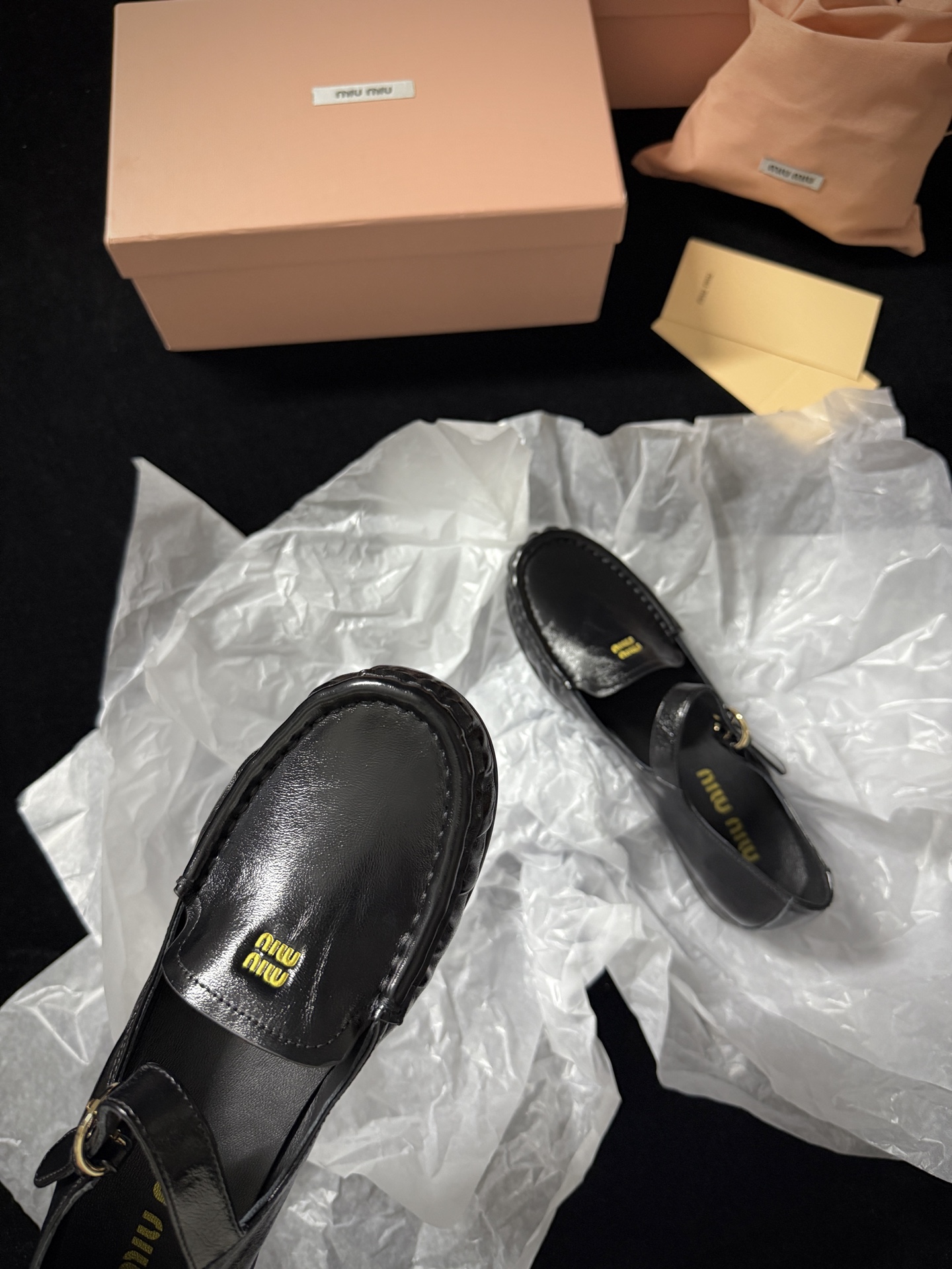 Miu Miu Mary Jane Loafers