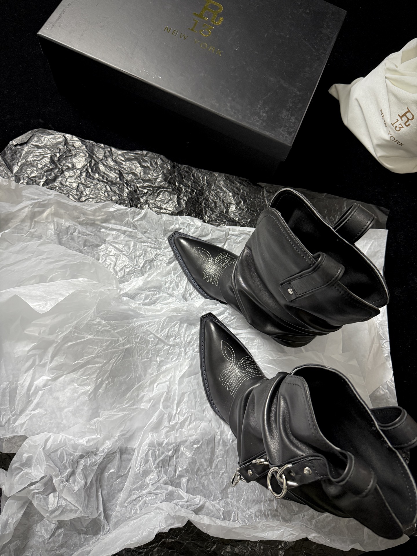 R13 Western Cowboy Boots