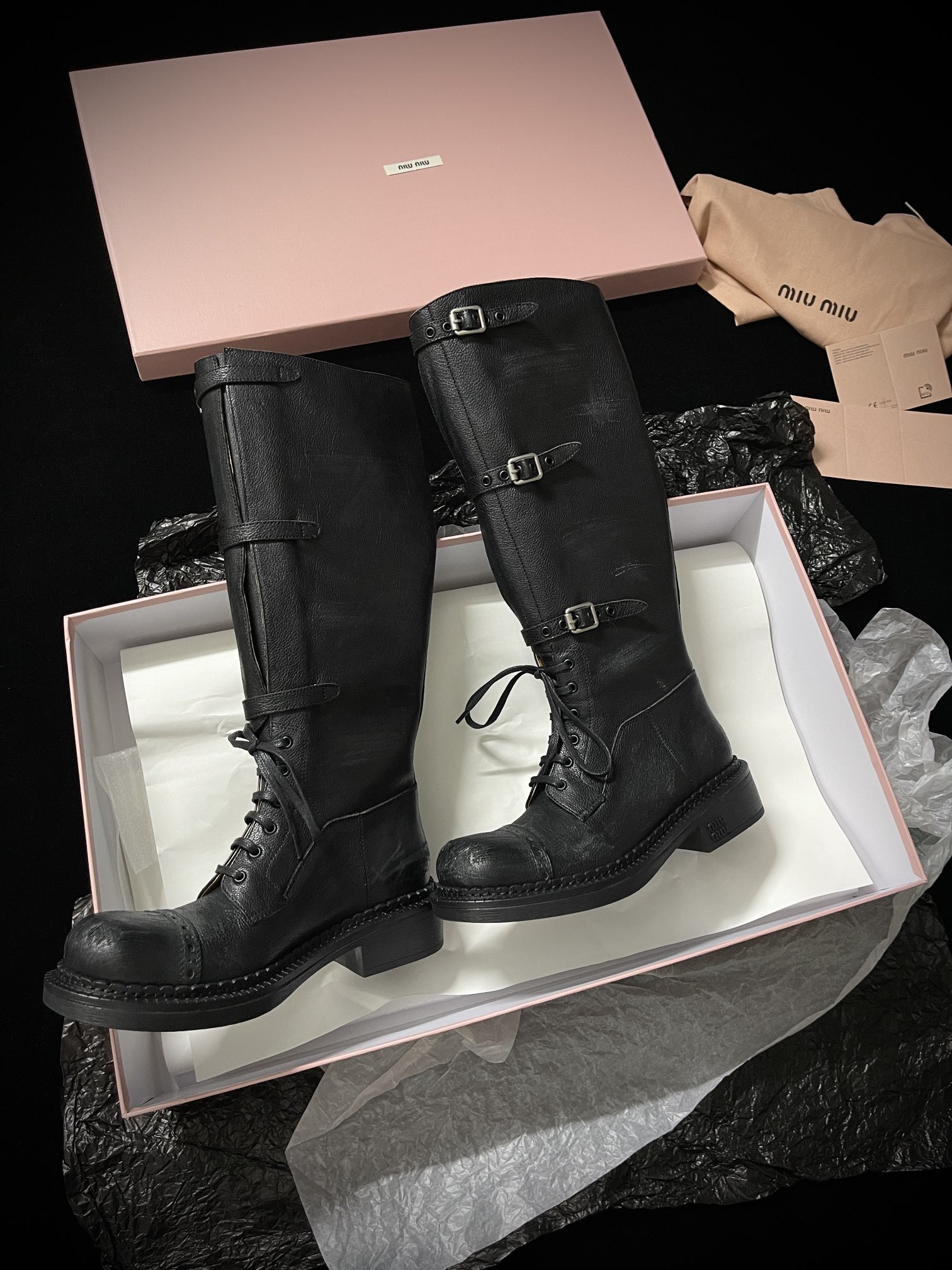 Miu Miu Western Boots