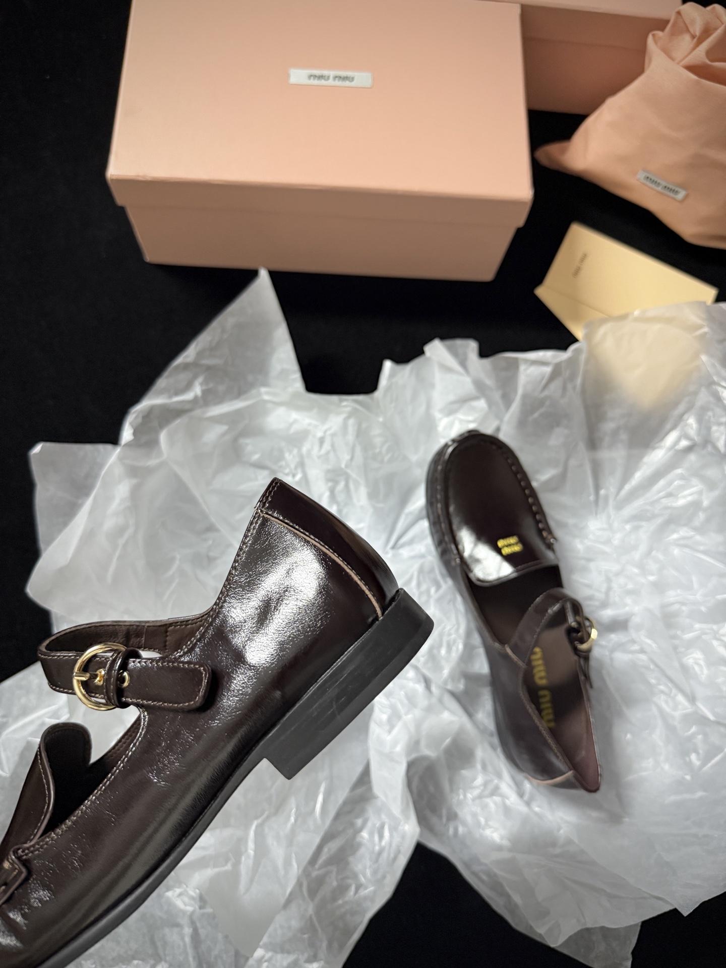 Miu Miu Mary Jane Loafers