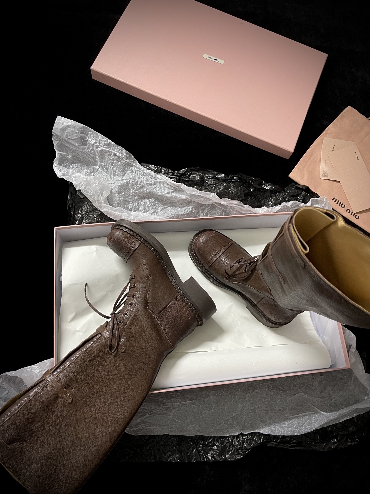 Miu Miu Western Boots