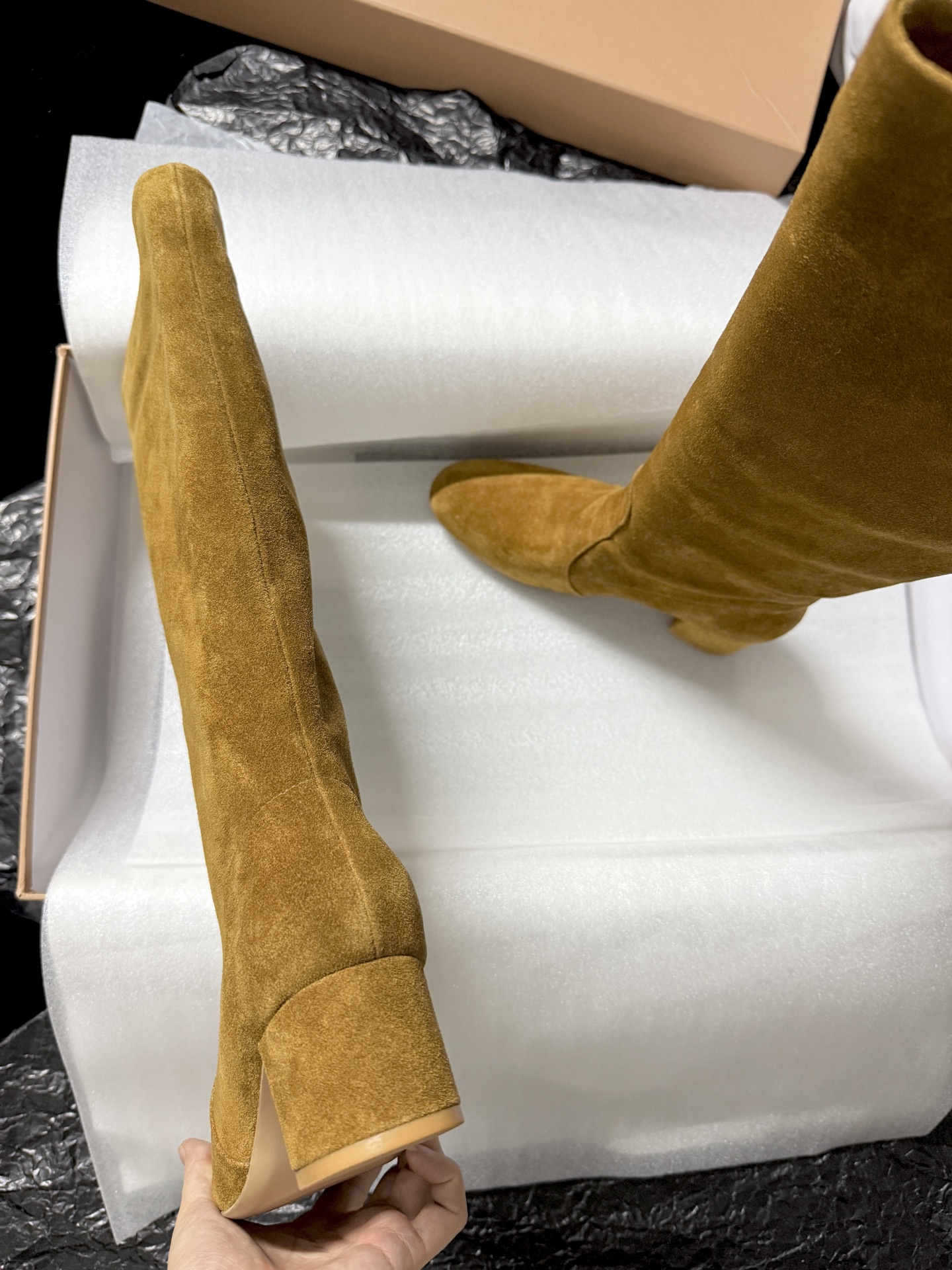 Gianvito Rossi Suede Ankle Boots