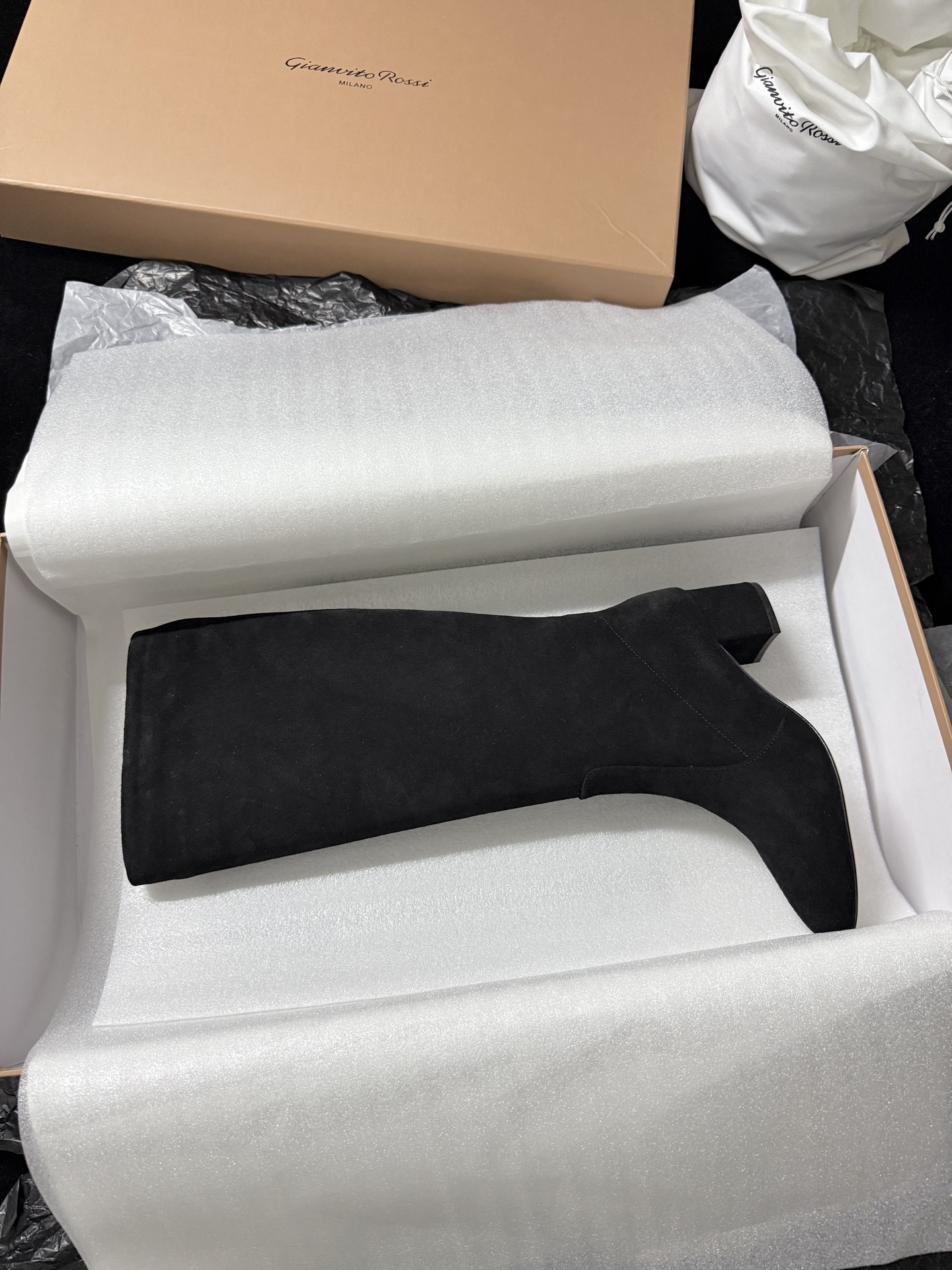 Gianvito Rossi Suede Ankle Boots