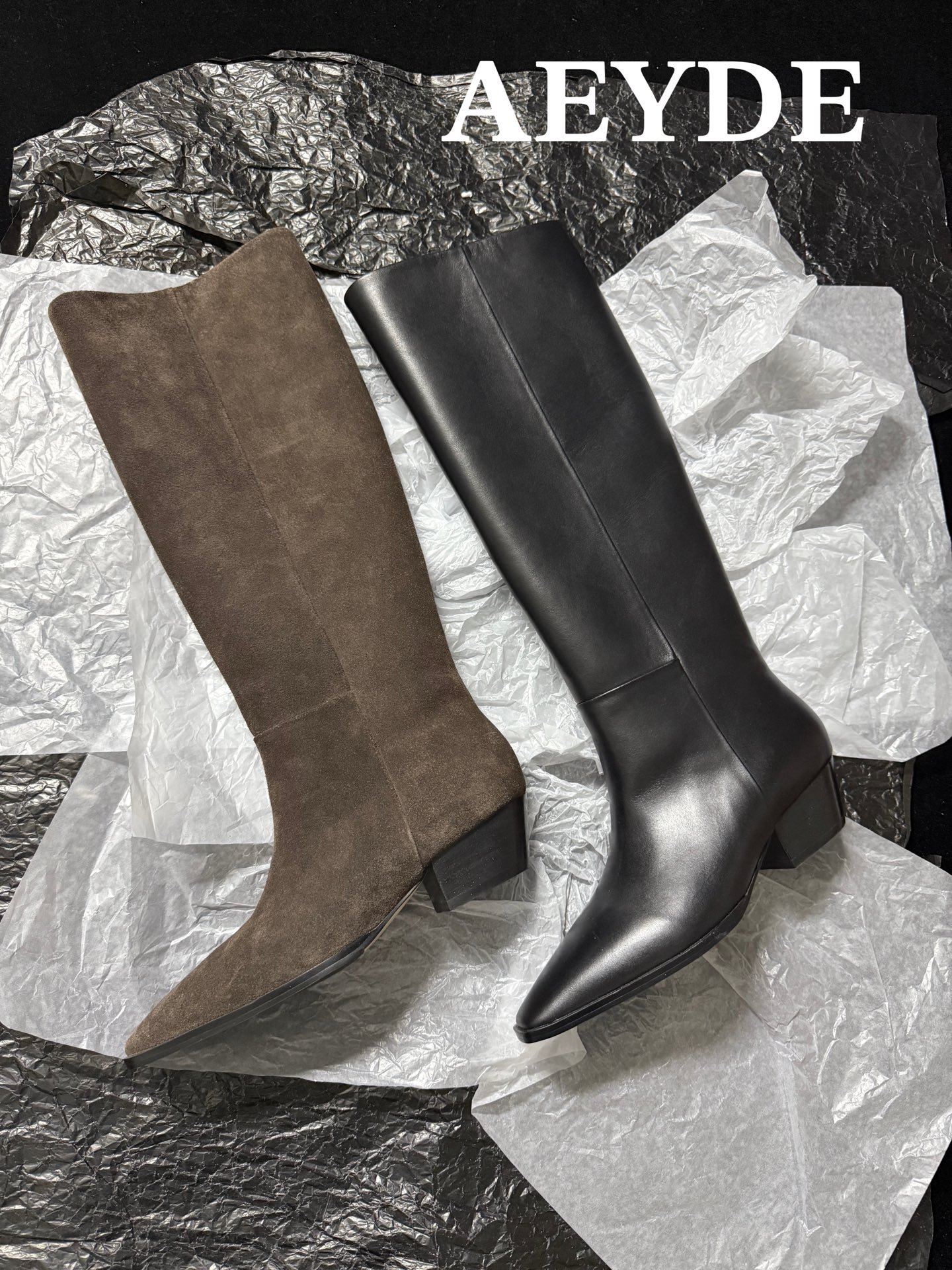AEYDE Avant-Garde Minimalist Boots