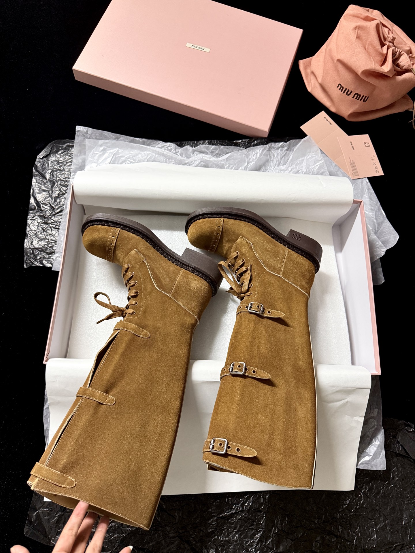 Miu Miu Western Boots