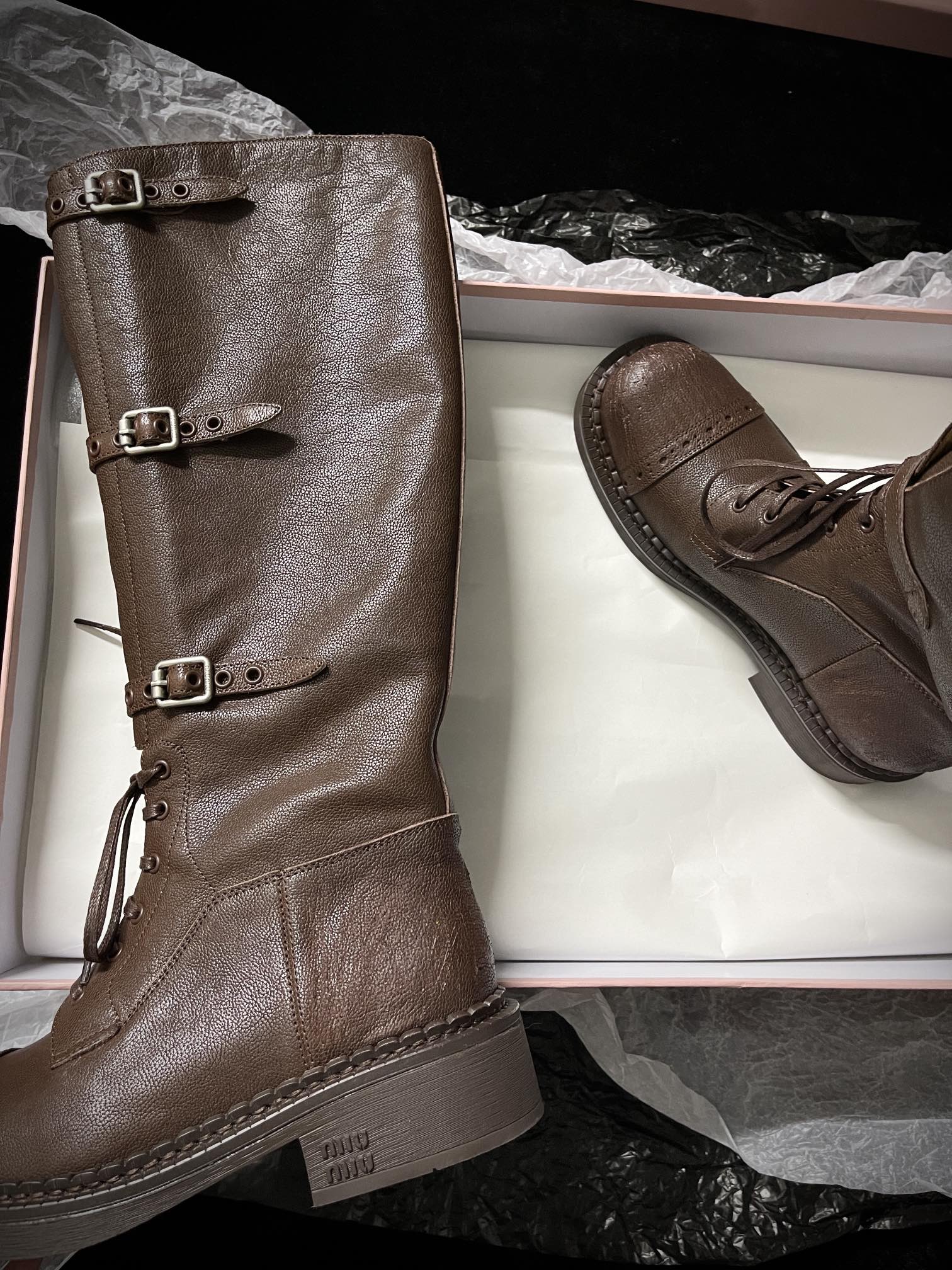 Miu Miu Western Boots