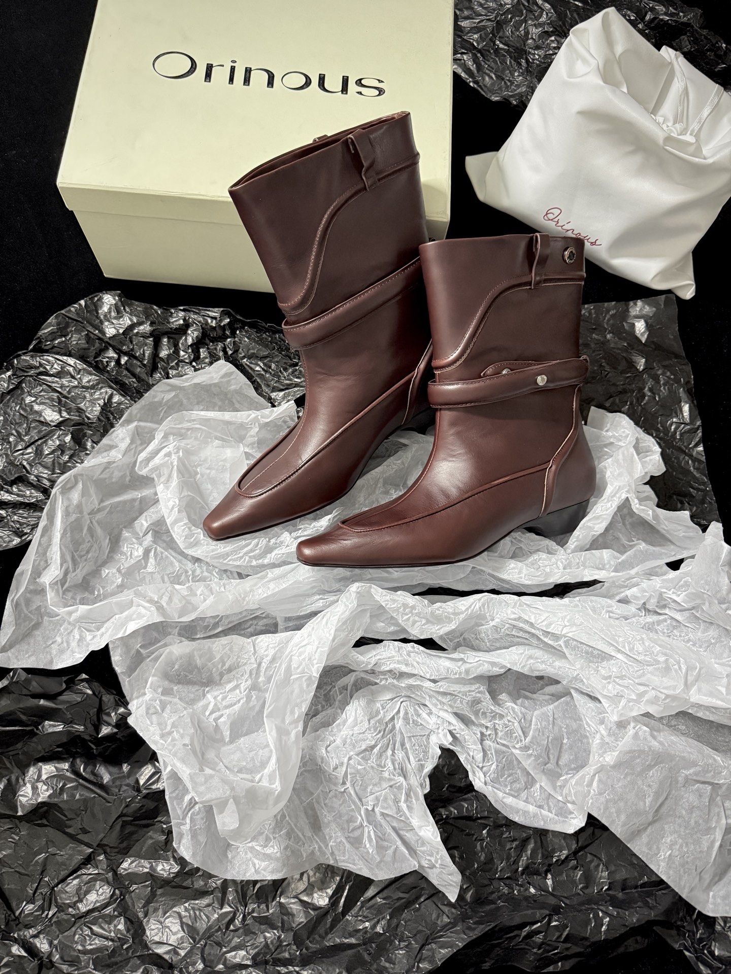 Orinous Chic Ankle Boots