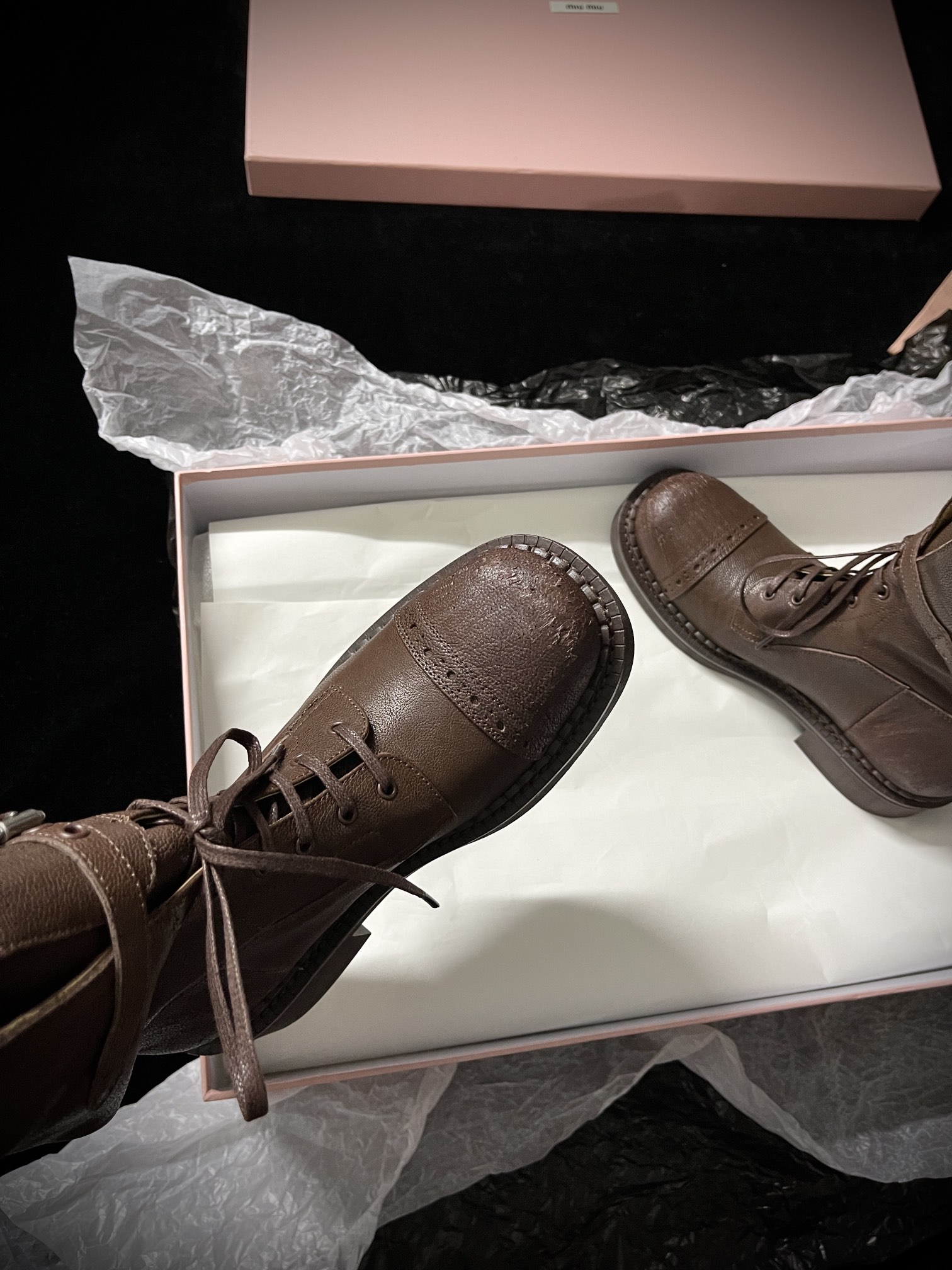 Miu Miu Western Boots