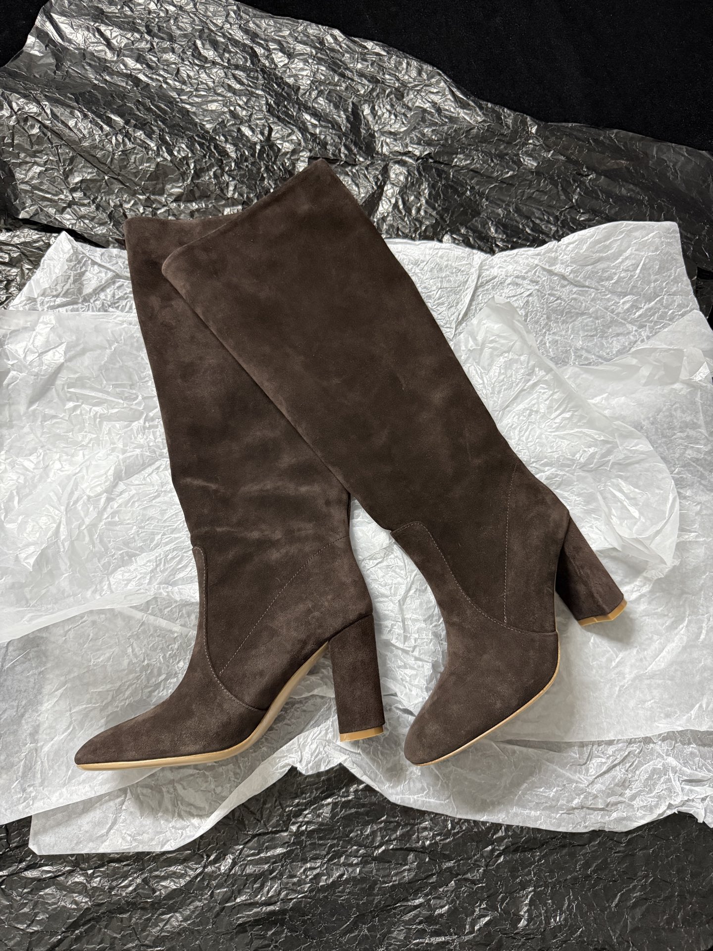 Gianvito Rossi Suede Ankle Boots