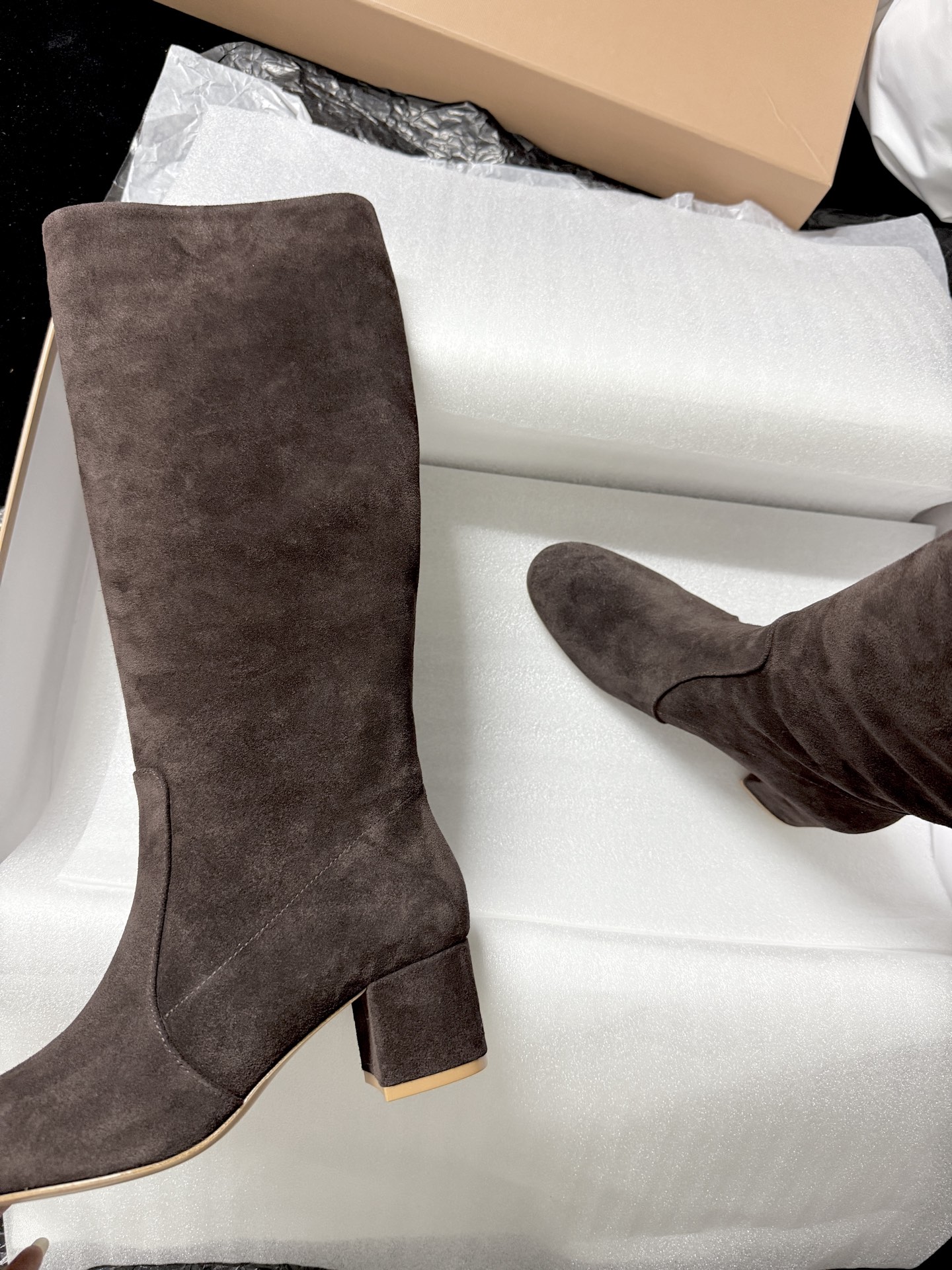 Gianvito Rossi Suede Ankle Boots