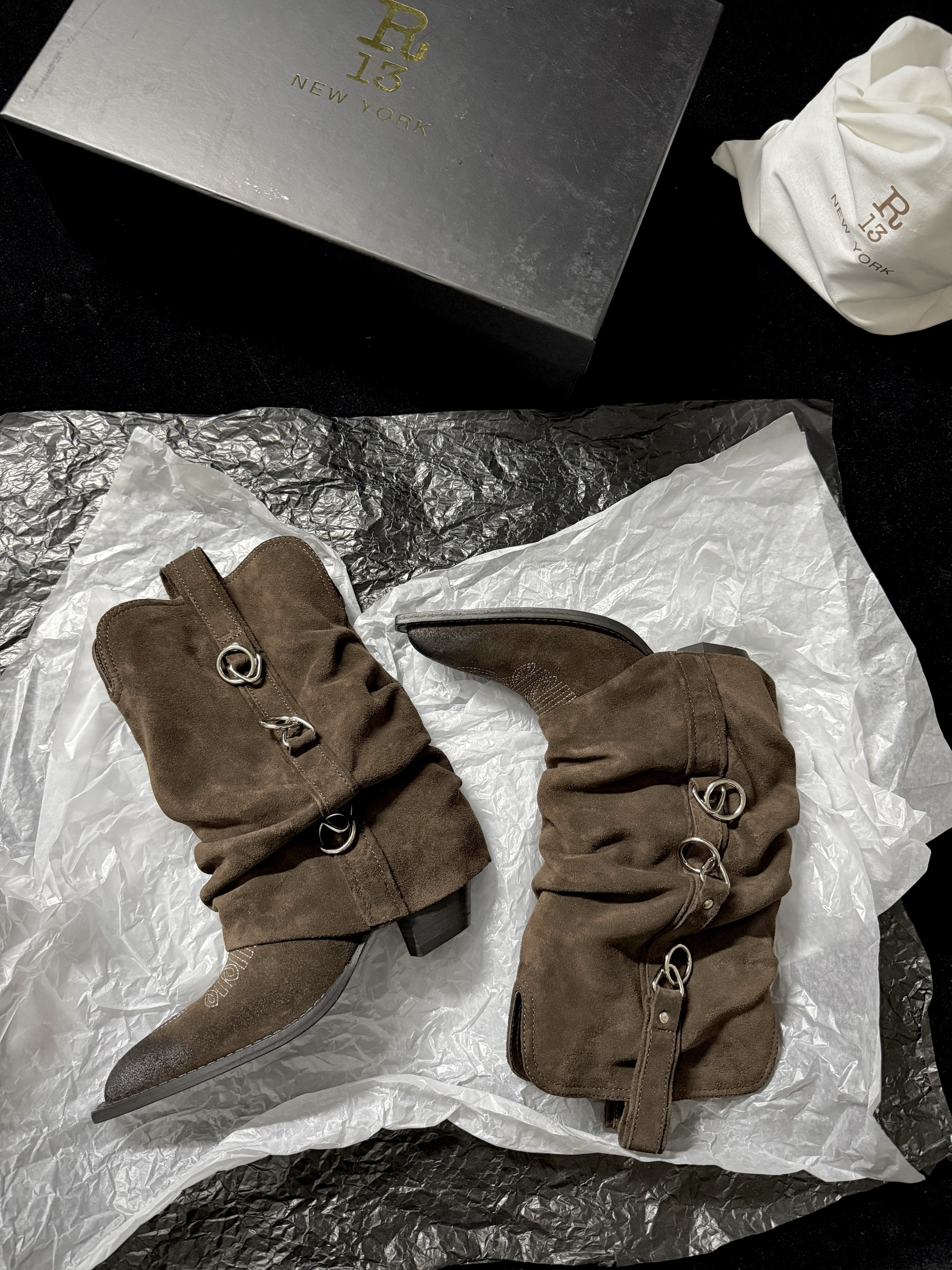 R13 Western Cowboy Boots