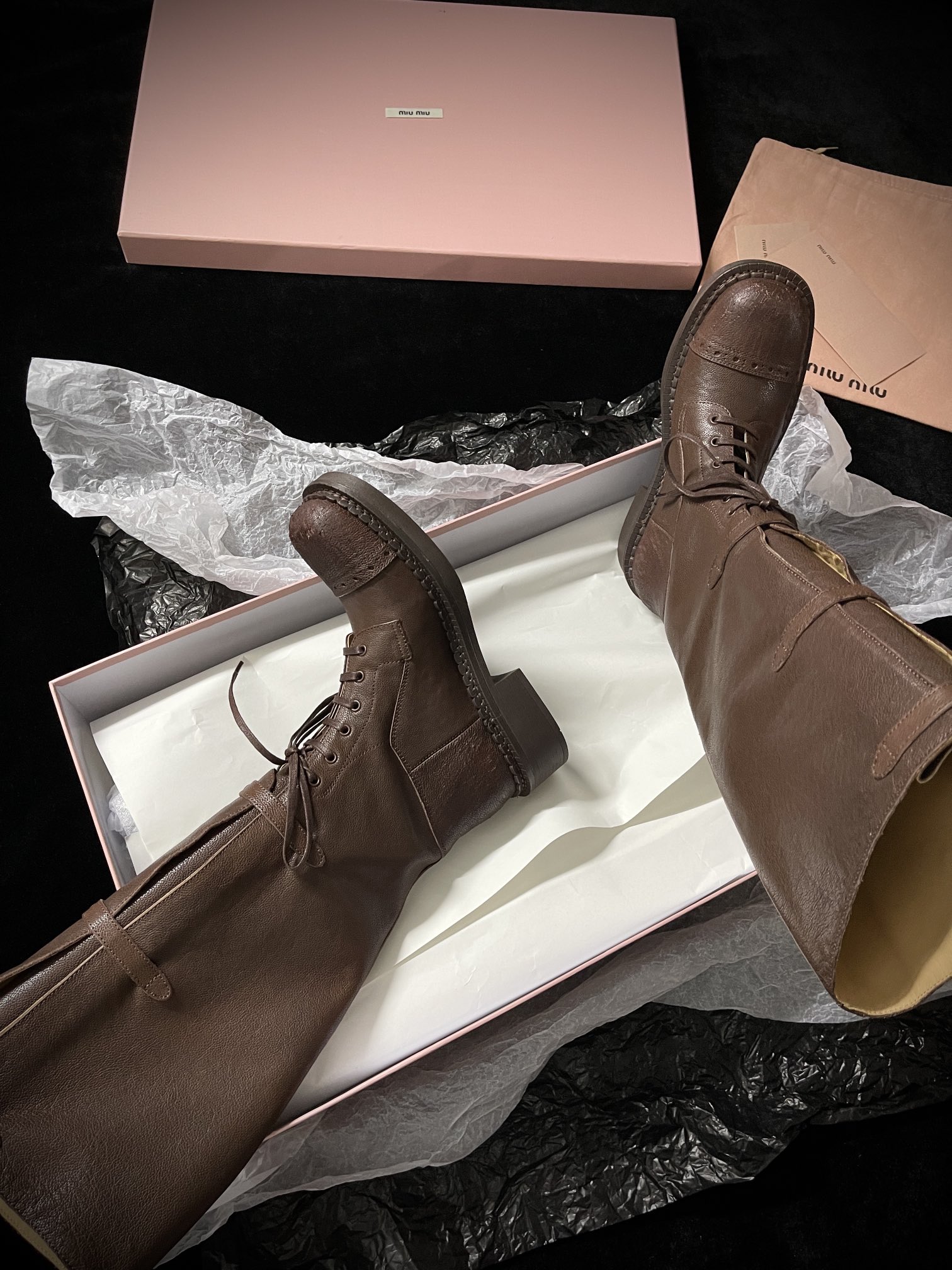 Miu Miu Western Boots