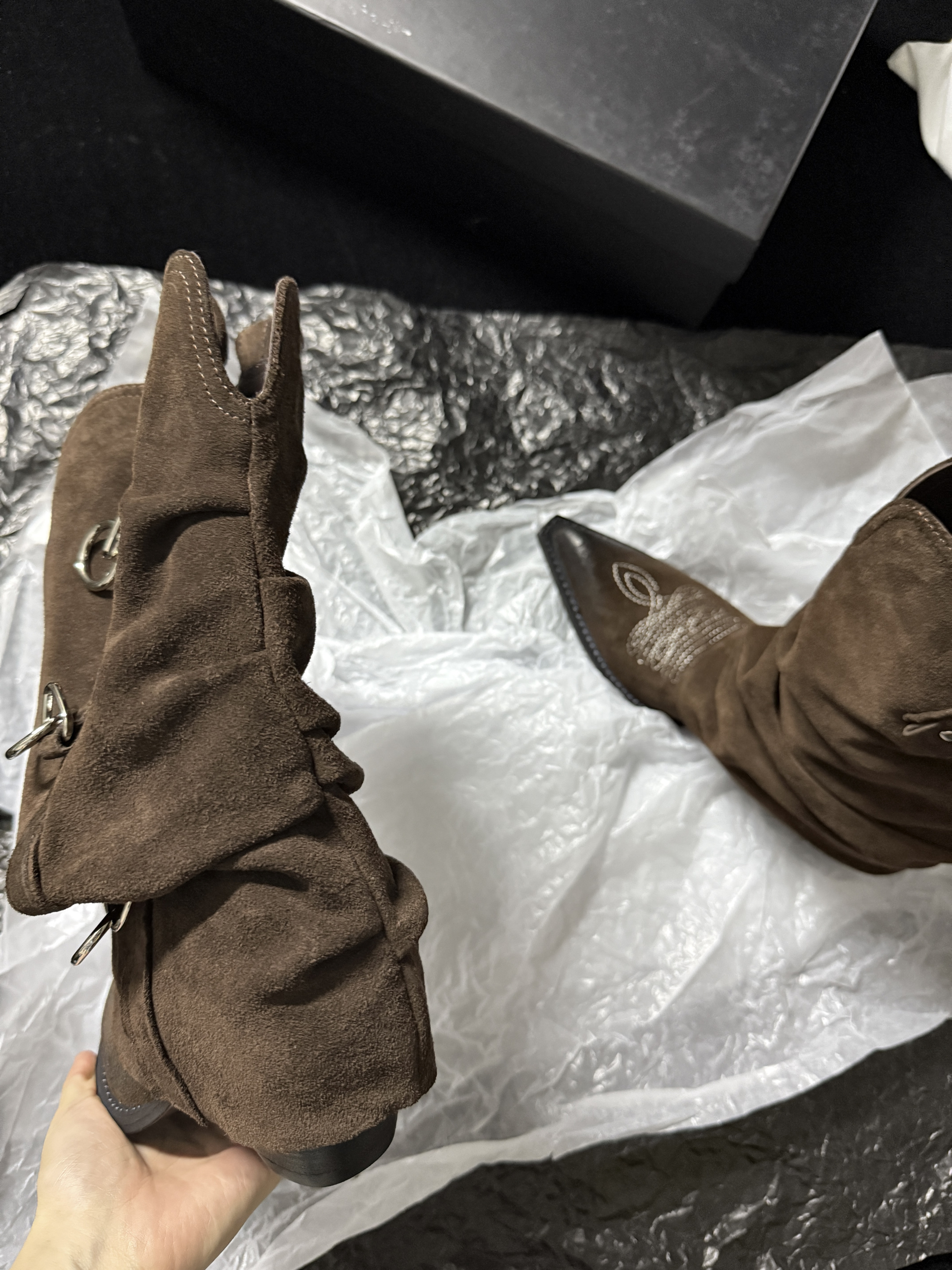 R13 Western Cowboy Boots