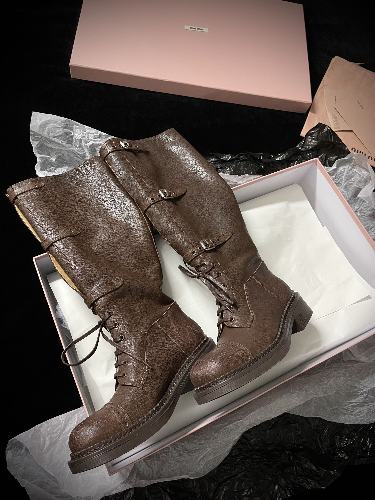 Miu Miu Western Boots
