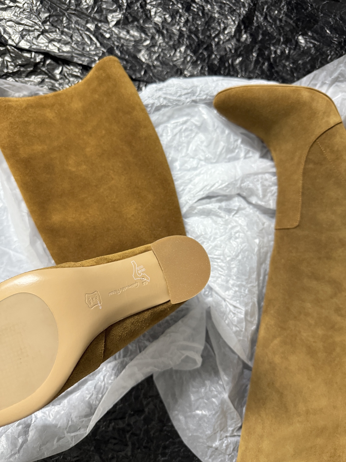 Gianvito Rossi Suede Ankle Boots