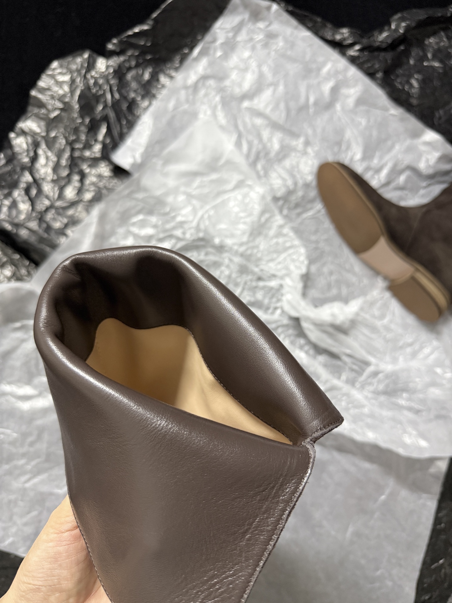 Gianvito Rossi Suede Over-the-Knee Boots