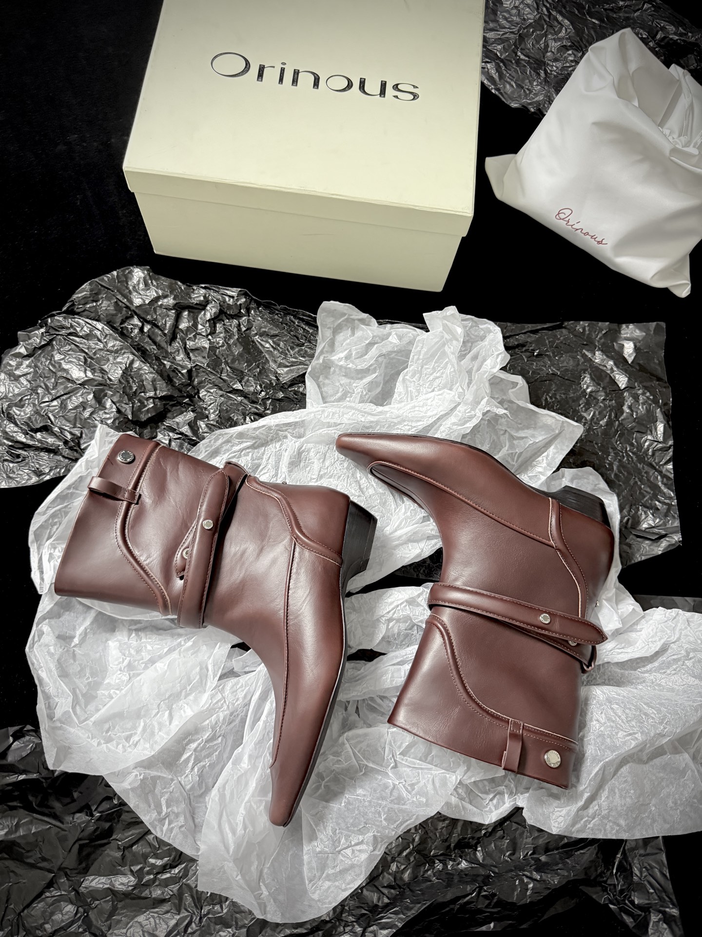 Orinous Chic Ankle Boots