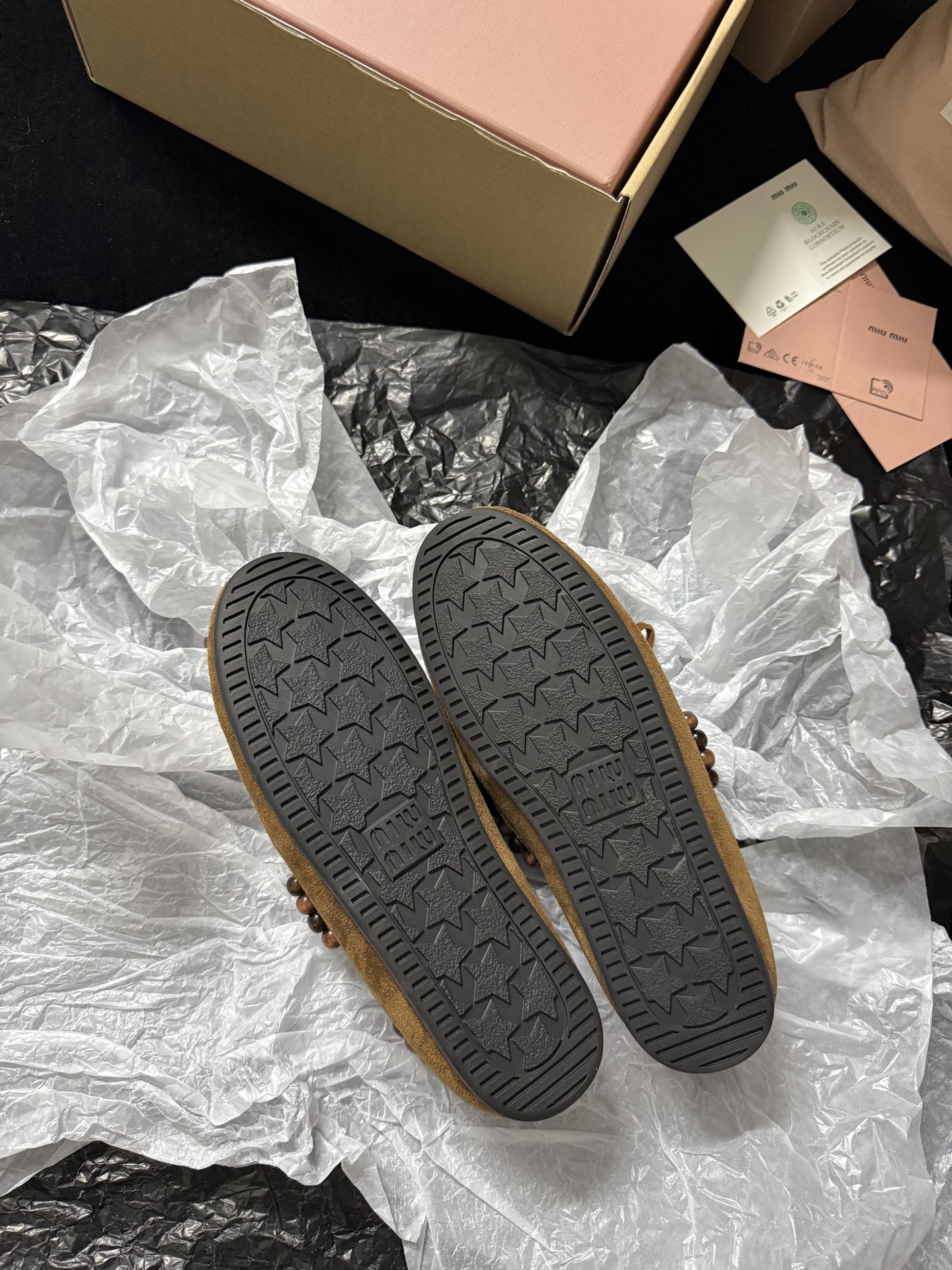 Miu Miu Wool Loafers