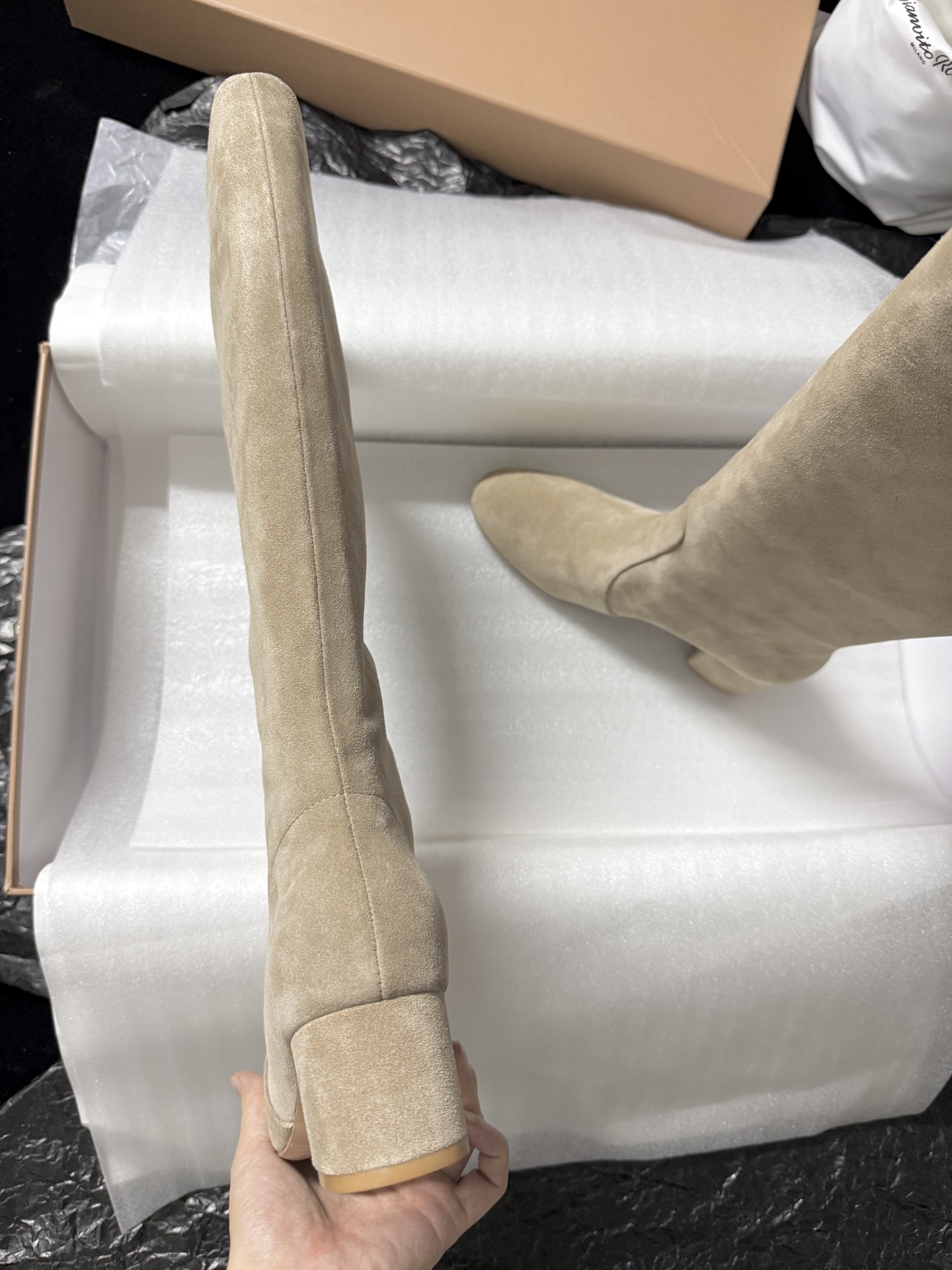 Gianvito Rossi Suede Ankle Boots