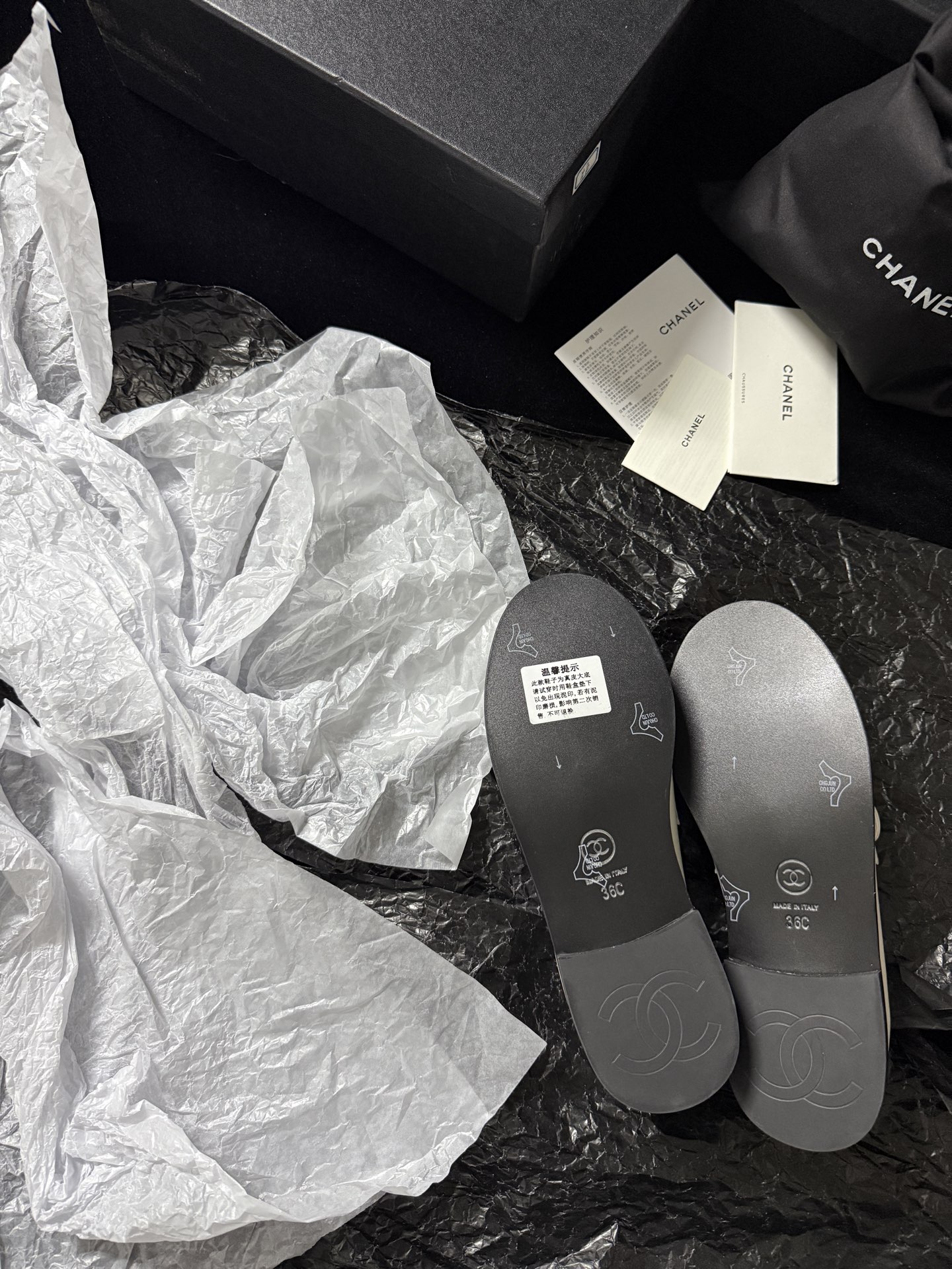 Chanel Glossy Loafers