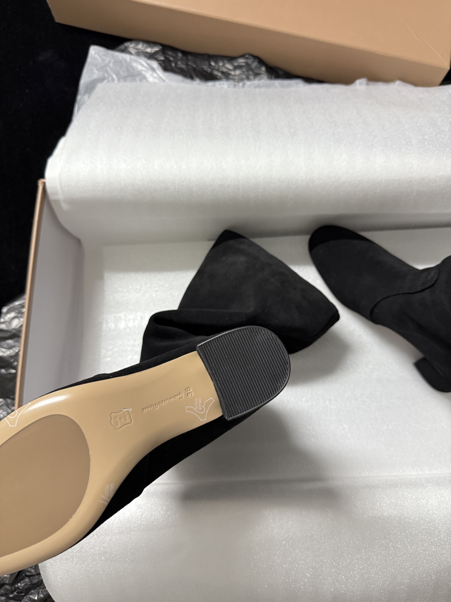 Gianvito Rossi Suede Ankle Boots